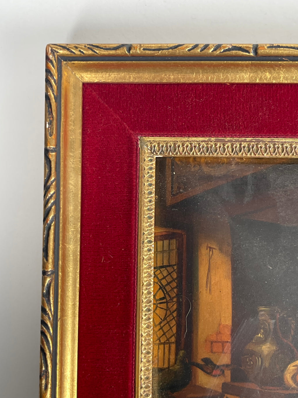 19th Century French Oil On Copper Painting