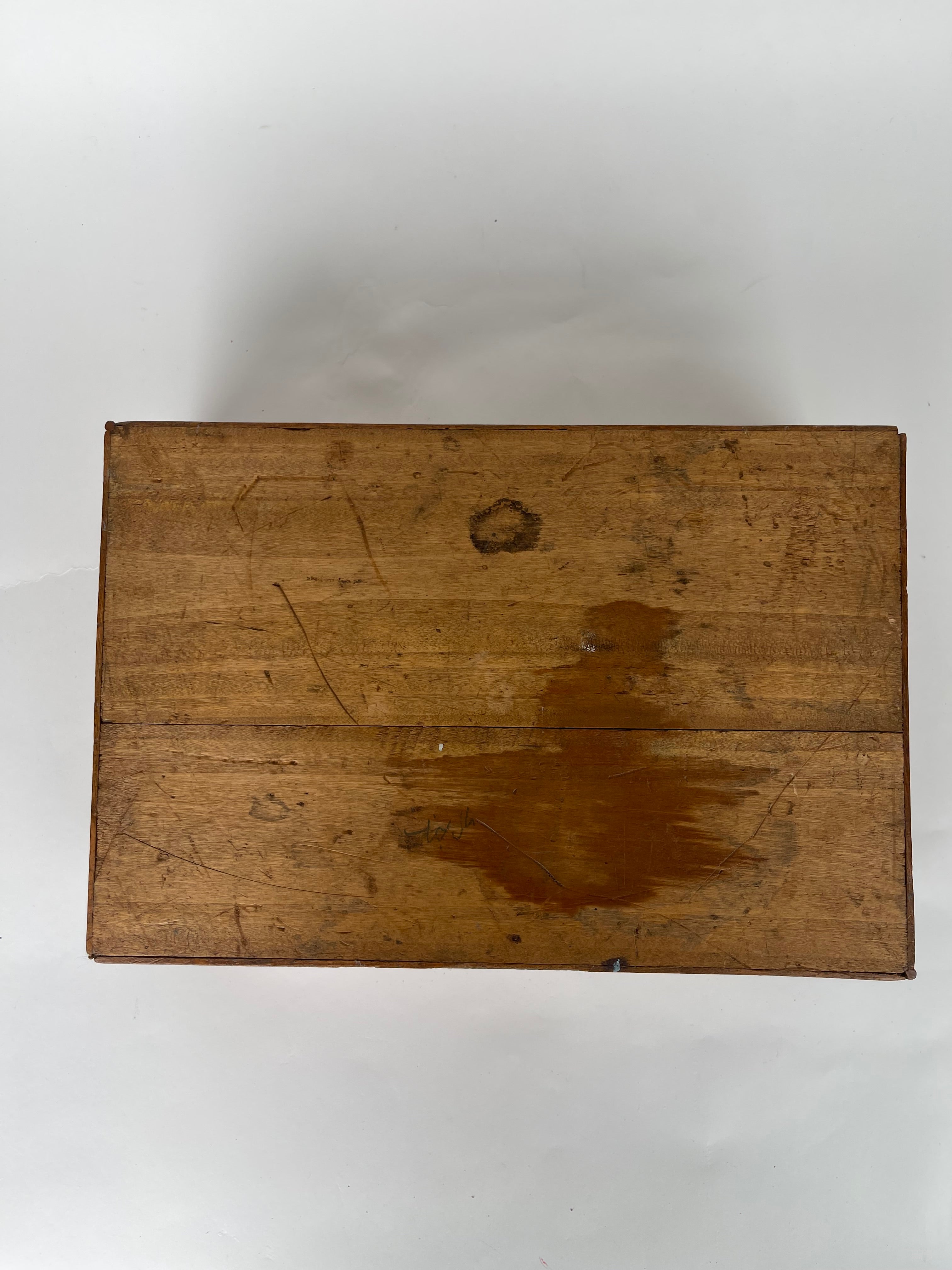 An Indian Hand Carved Jewelry Box