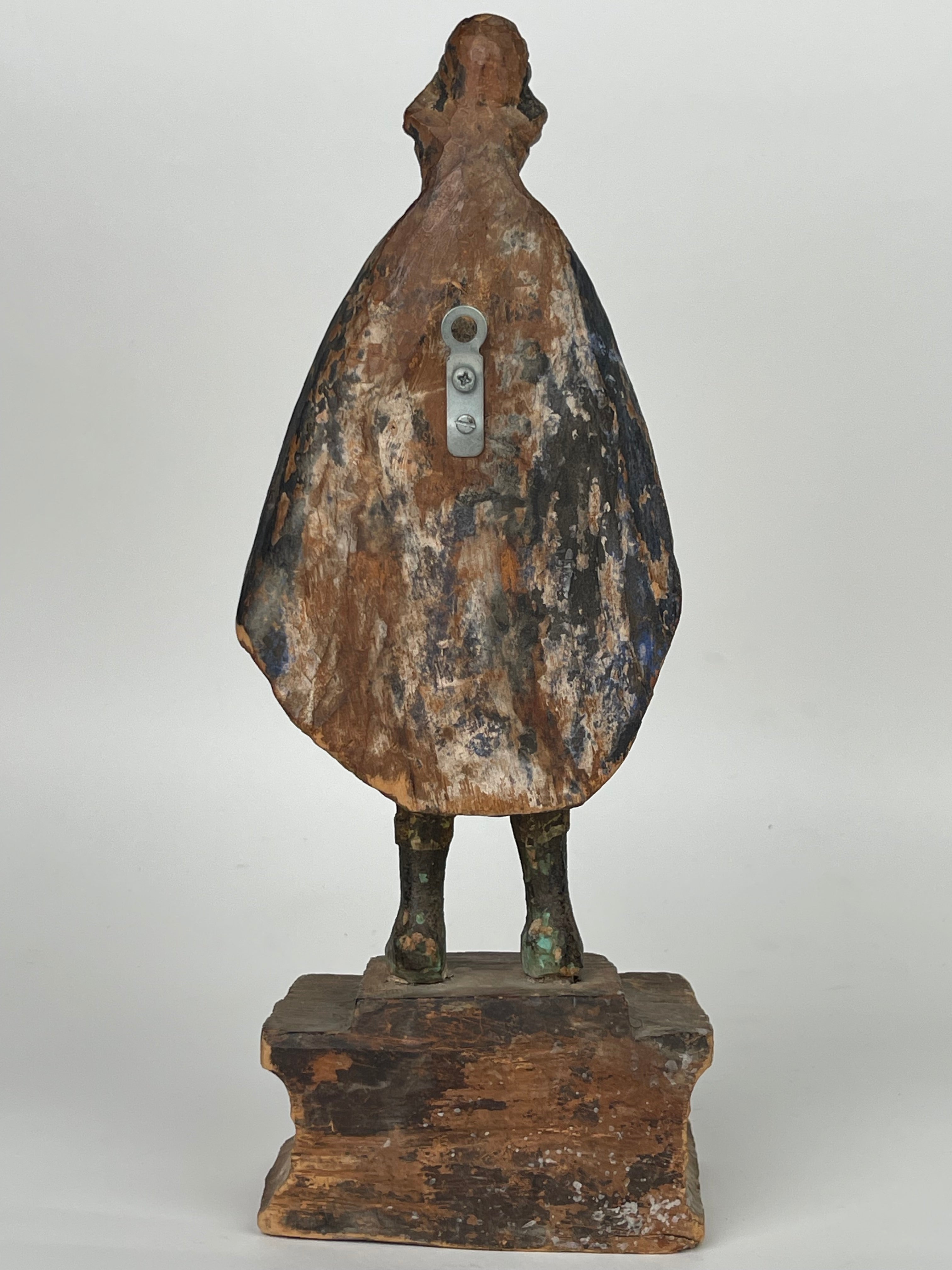 A 17th Century Italian Carved Wood Sculpture Of Saint Roque. Dated: 1675