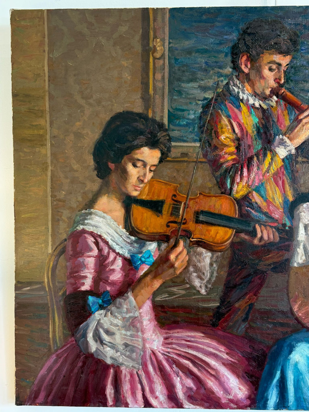 A 20th Century Oil on Canvas by Marc Rebierre