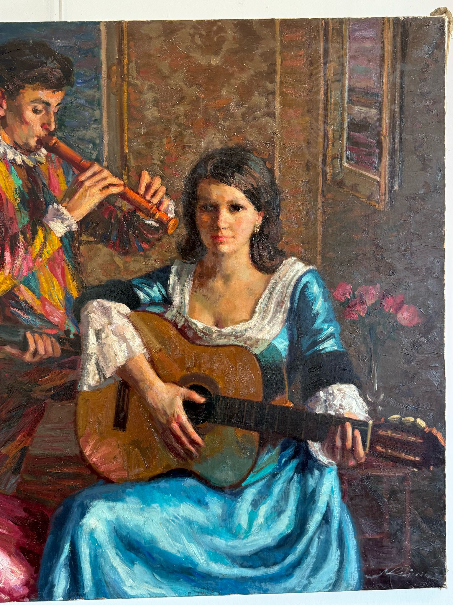 A 20th Century Oil on Canvas by Marc Rebierre