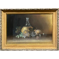 French Pastel on Paper Still Life Painting Circa 19th Century
