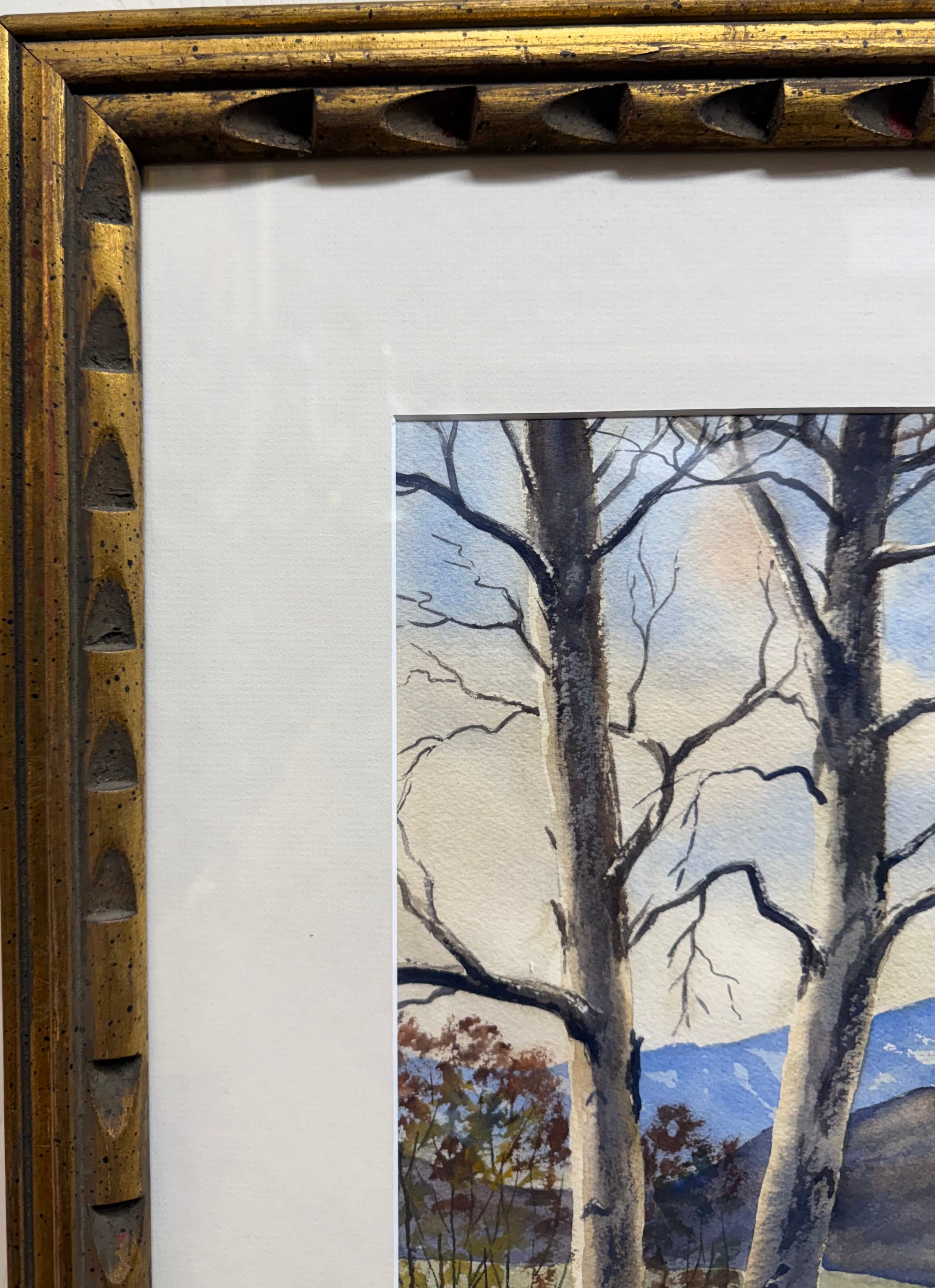 A Watercolor on Paper Painting by Henry Young (American 20th Century)