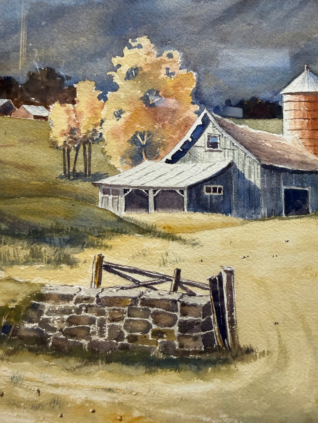 A Watercolor on Paper Painting by Henry Young (American 20th Century)