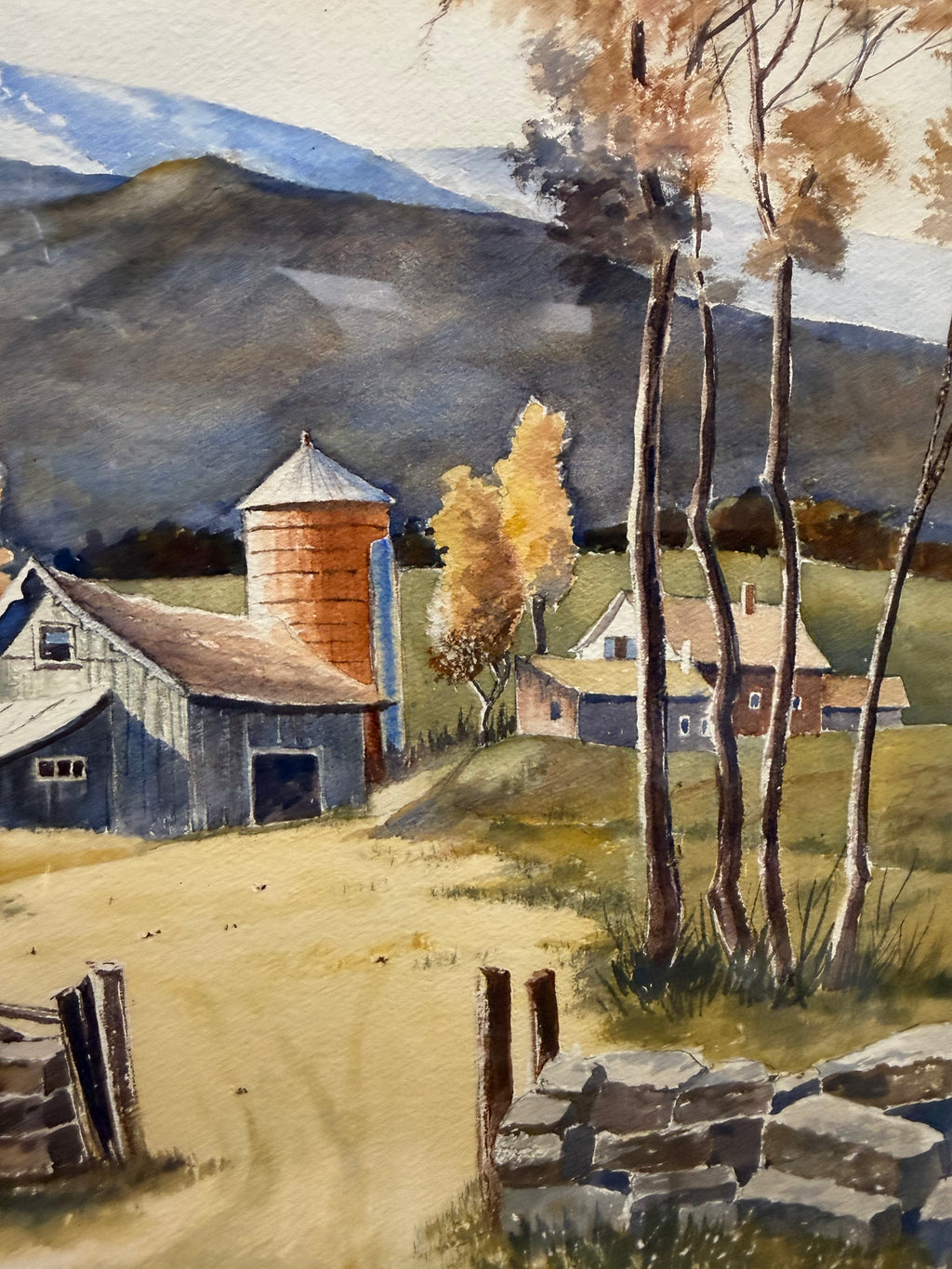 A Watercolor on Paper Painting by Henry Young (American 20th Century)