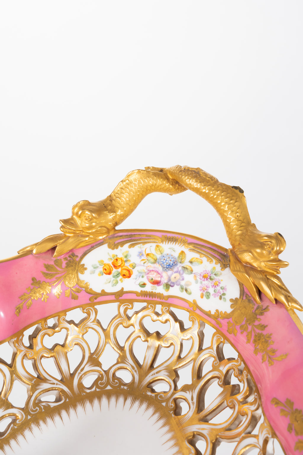 Magnificent & Rare 19th C. English Porcelain Centerpiece Retailer’s Mark Daniell