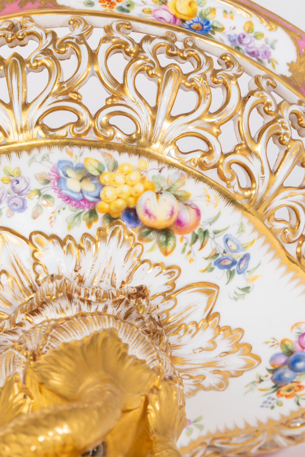 Magnificent & Rare 19th C. English Porcelain Centerpiece Retailer’s Mark Daniell