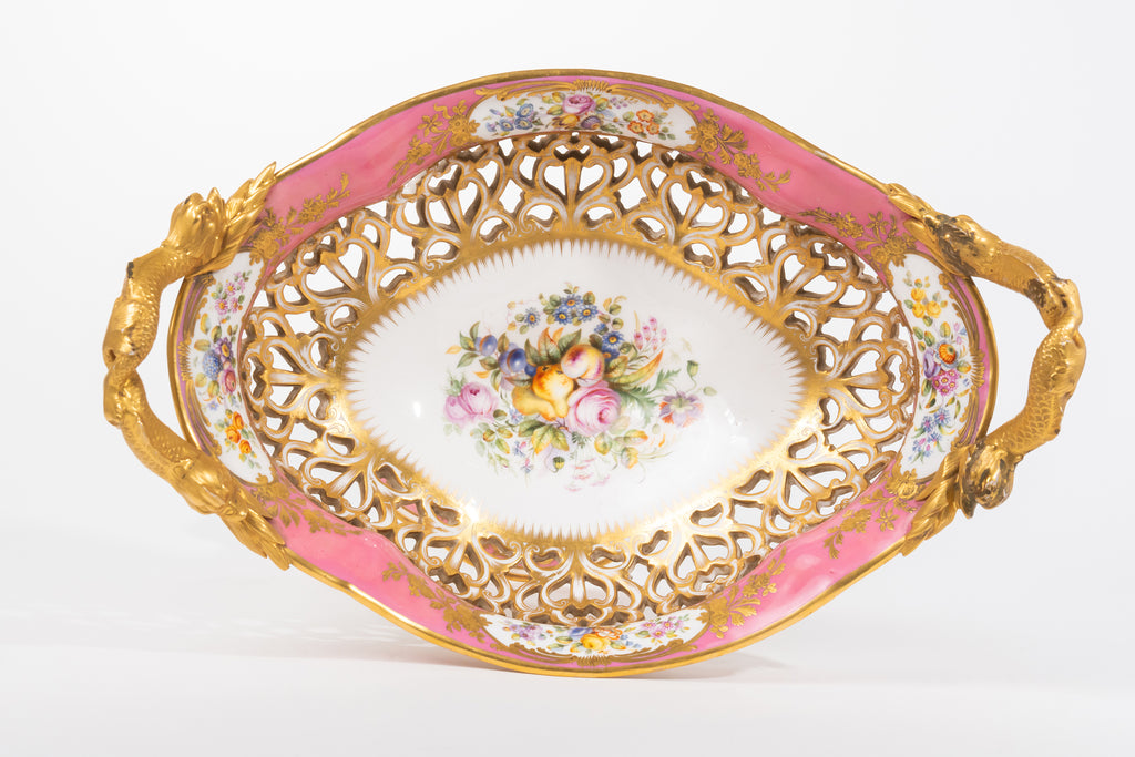 Magnificent & Rare 19th C. English Porcelain Centerpiece Retailer’s Mark Daniell