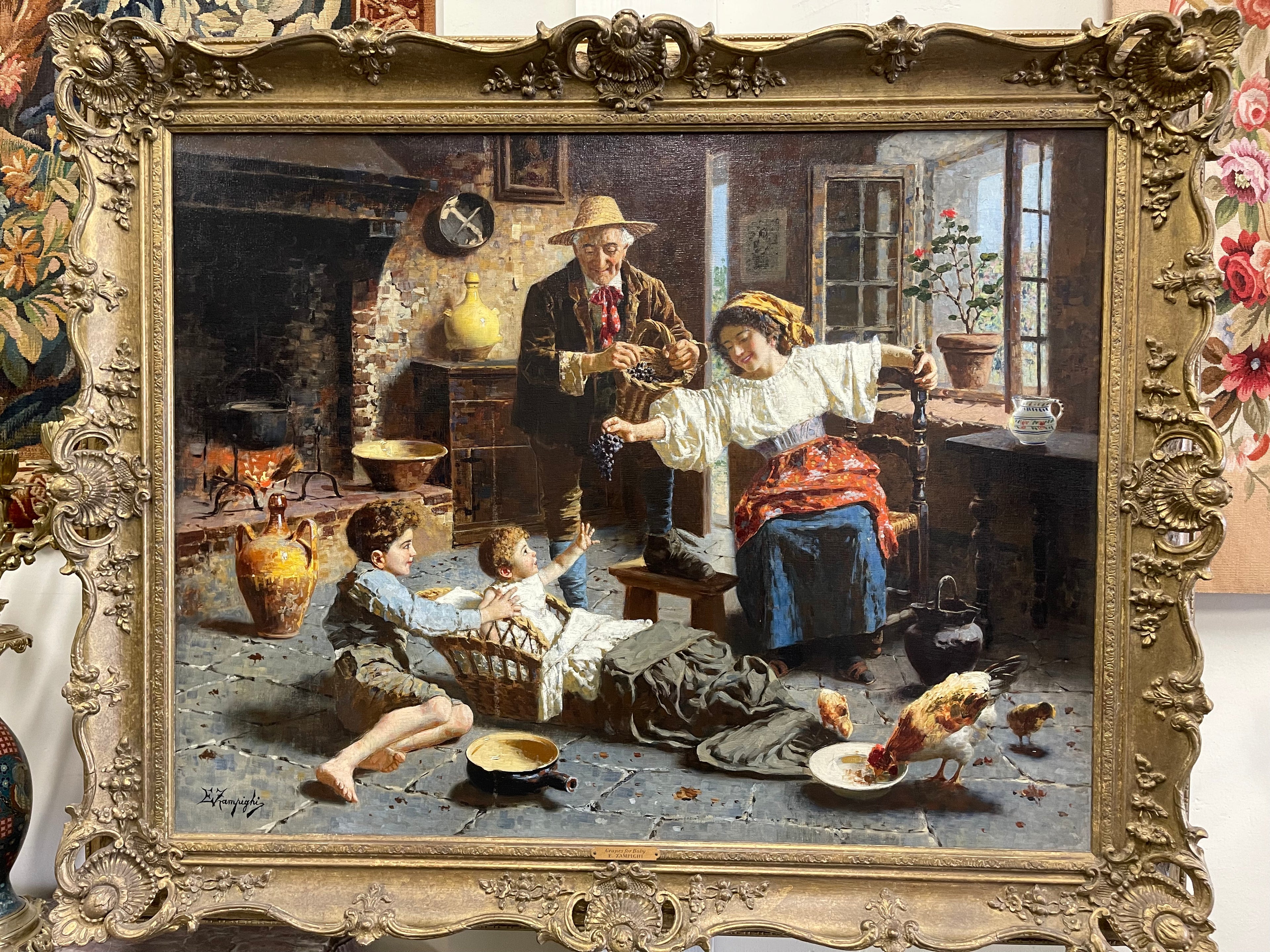 Eugenio Zampighi (Italian, 1859-1944)