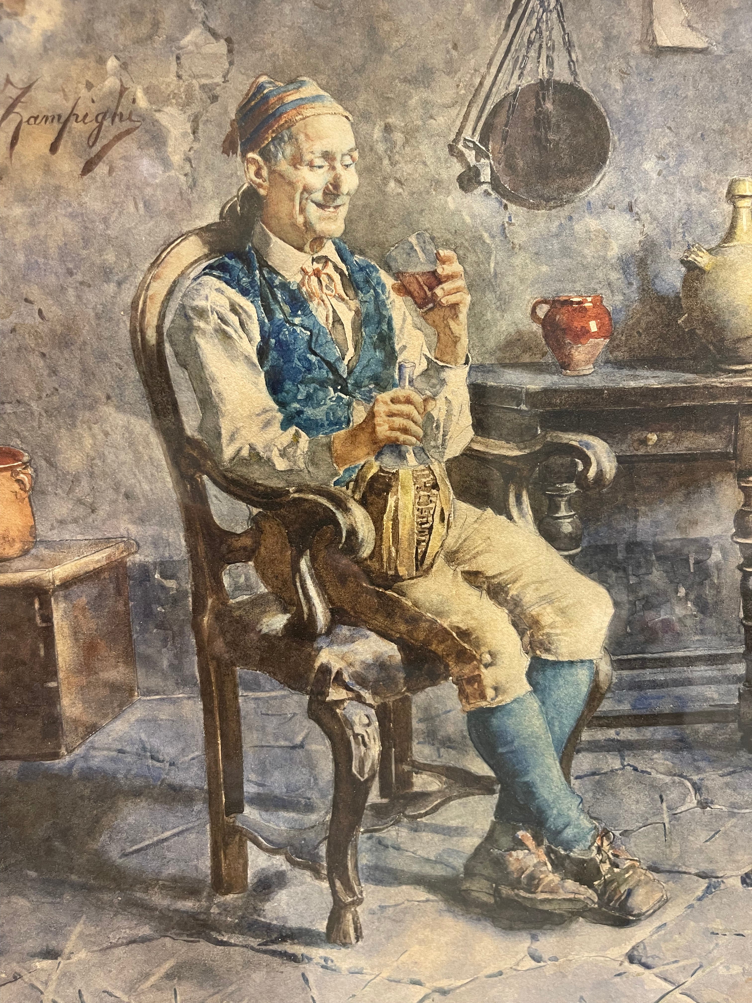 Eugenio Edouardo Zampighi (Italian, 1859-1944)