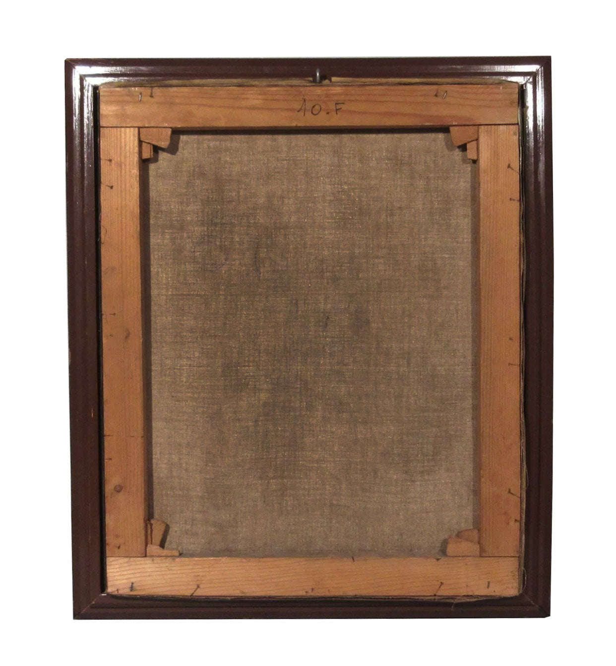 19th C. Russian Oil On Canvas Still Life Painting of Bouquet