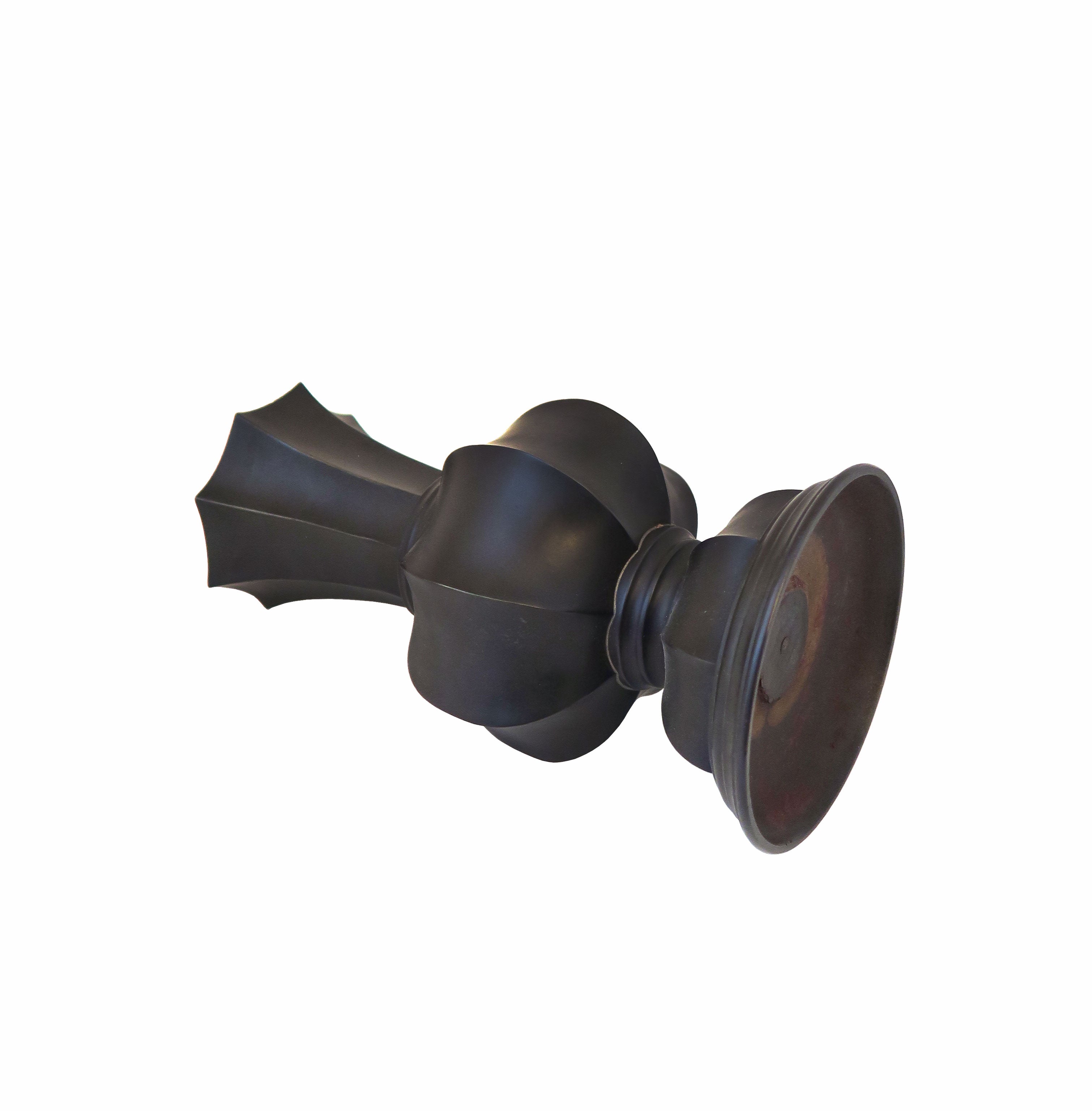 Very Unusual Meiji Period Patinated Bronze Vase