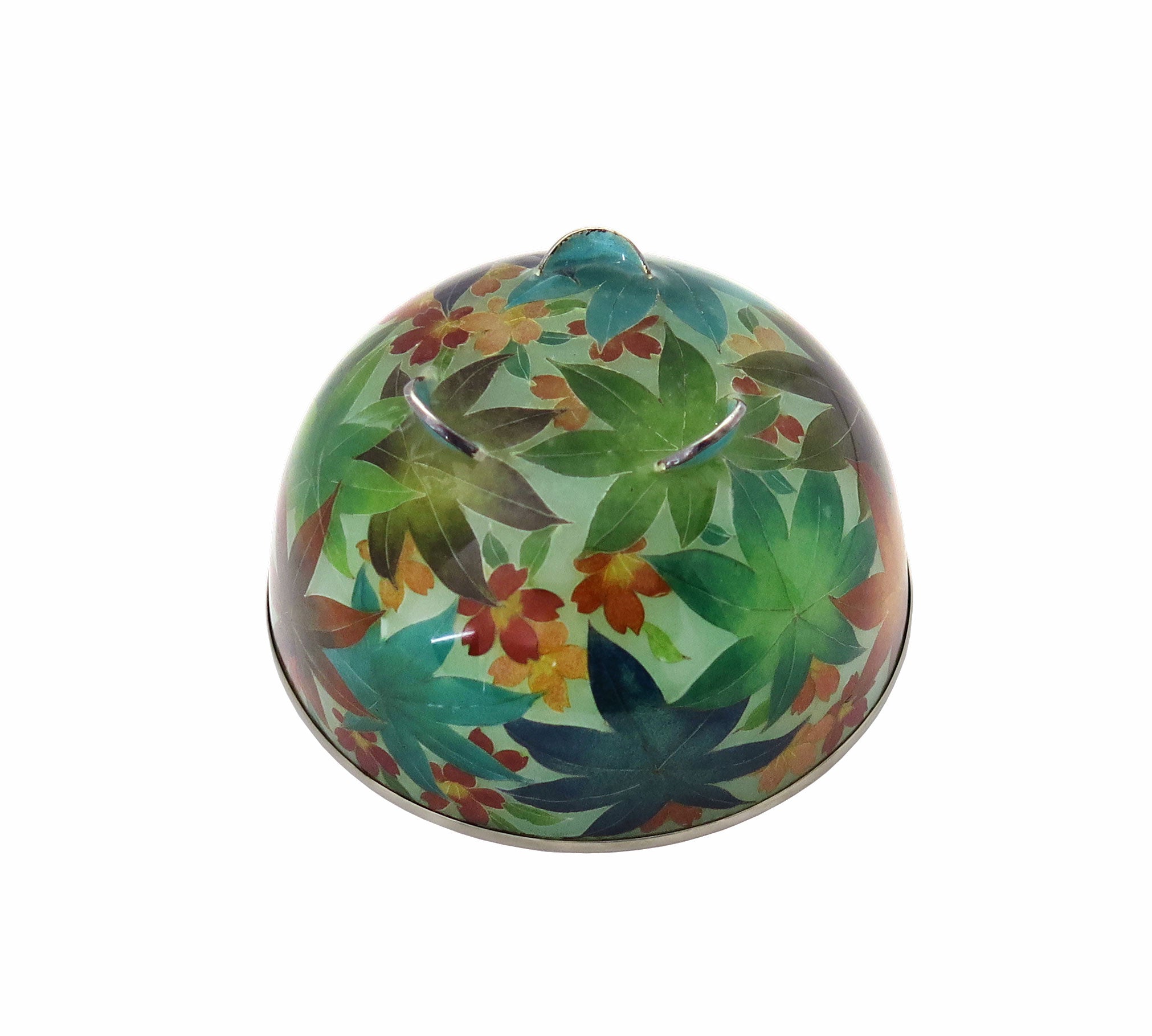 Authentic 19th C. Meiji Period Japanese Plique-A-Jour Enamel Bowl