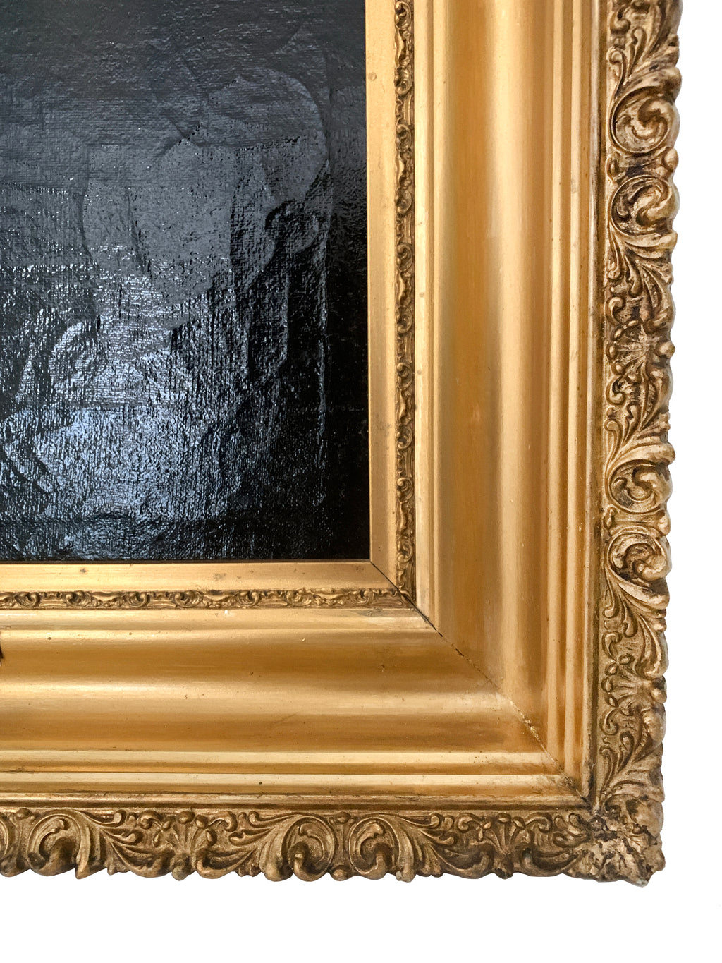 Russian School Portrait of Lev Tolstoy, Important 19th C Oil on Canvas