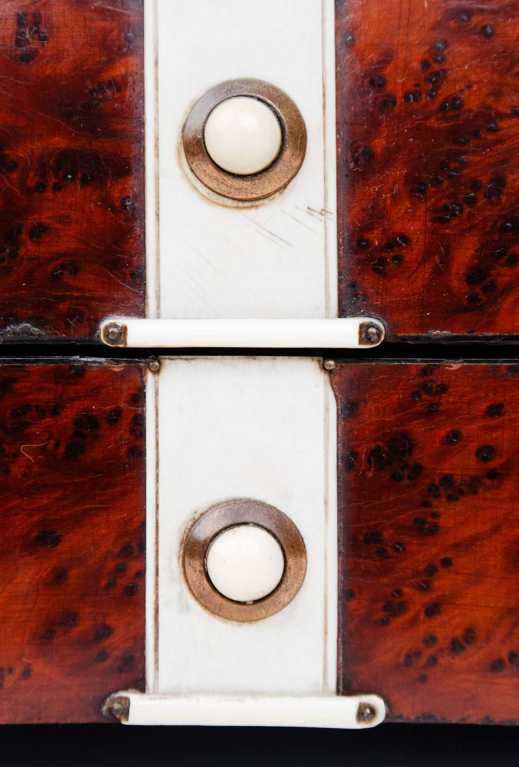 19th Century French Ormolu Mounted Burr Ash Tantalus