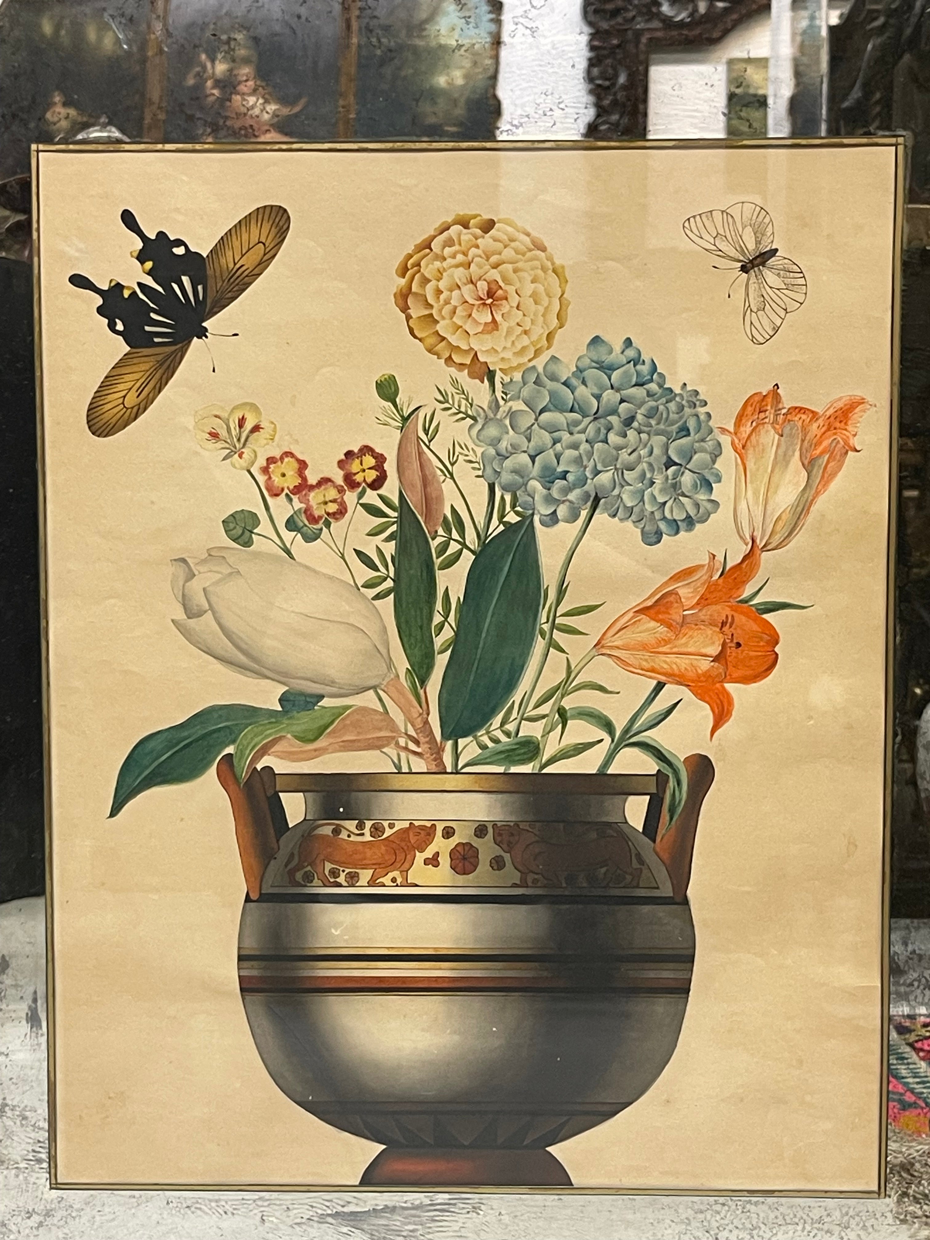 A Still Life Watercolor Painting