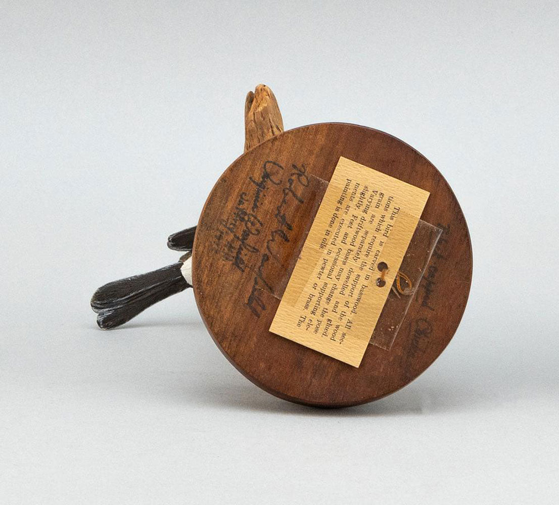 ROBERT AND VIRGINIA WARFIELD LIFE-SIZE CHICKADEE