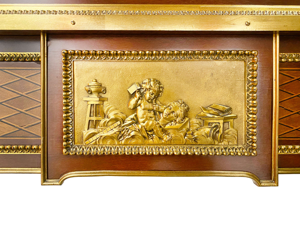 19th Century French Ormolu-Mounted Rolltop Desk by Alfred Beurdeley