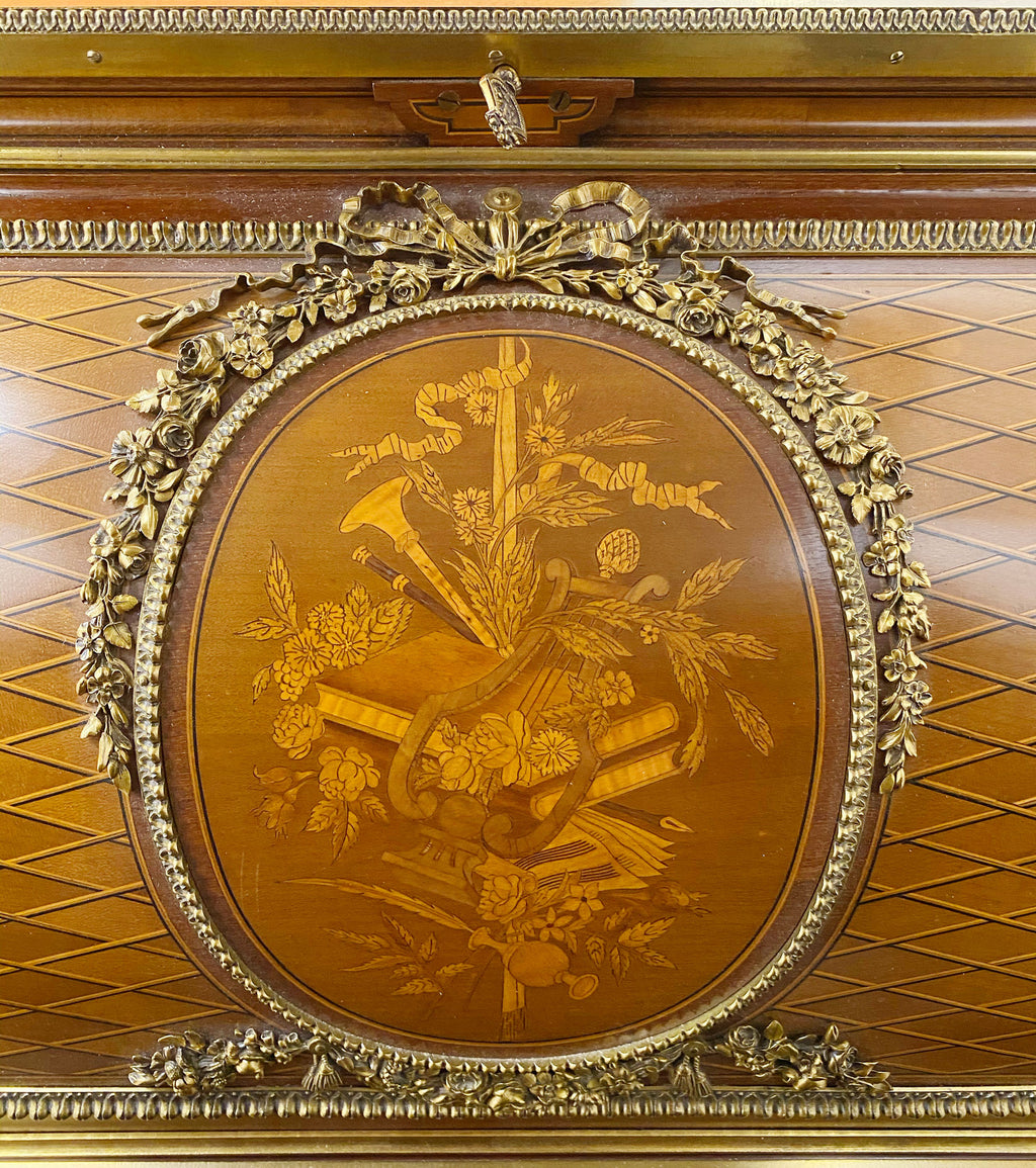 19th Century French Ormolu-Mounted Rolltop Desk by Alfred Beurdeley