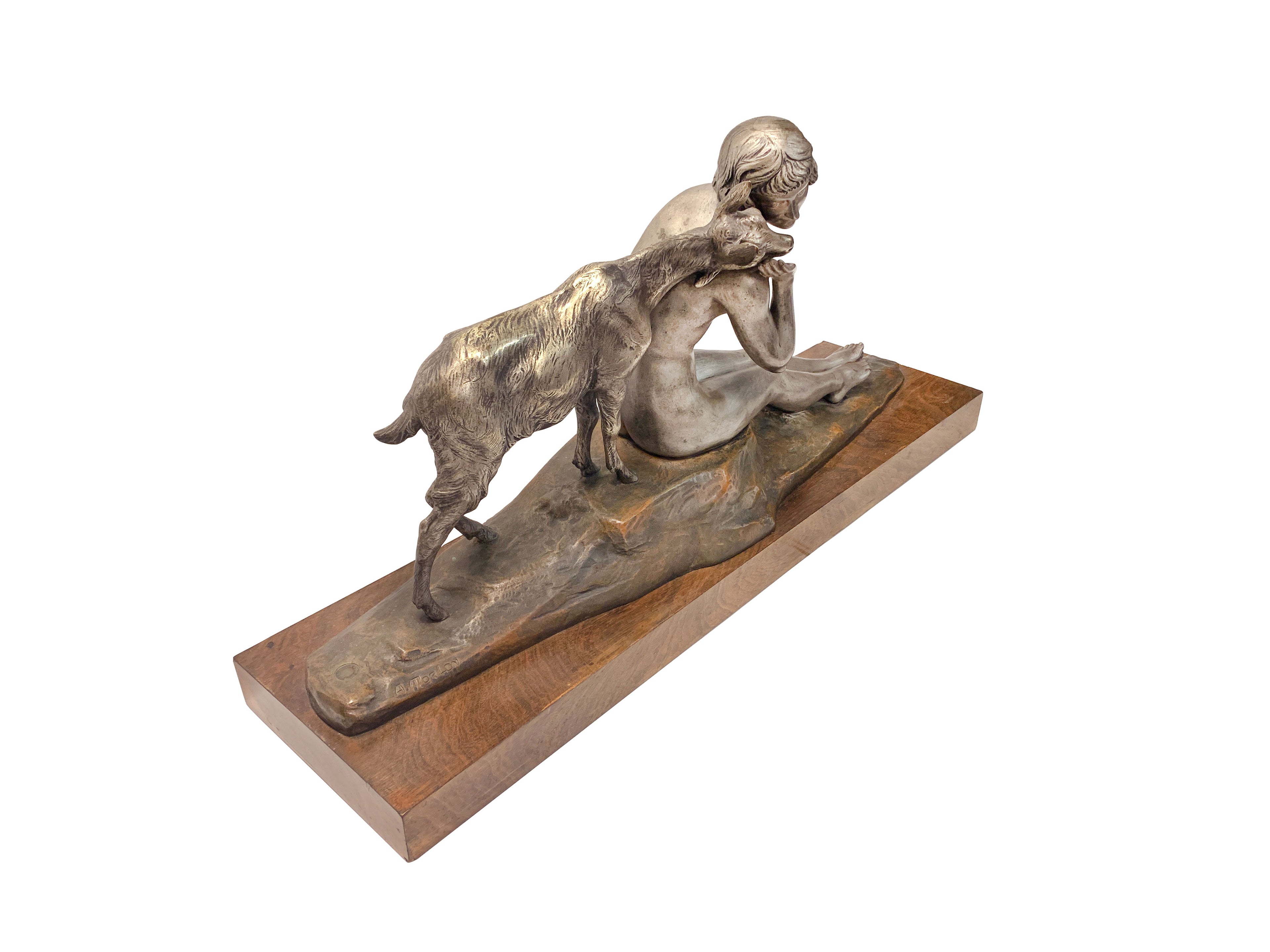 Sculpture by Pierre-Alexandre Morlon (French, 1878-1951)