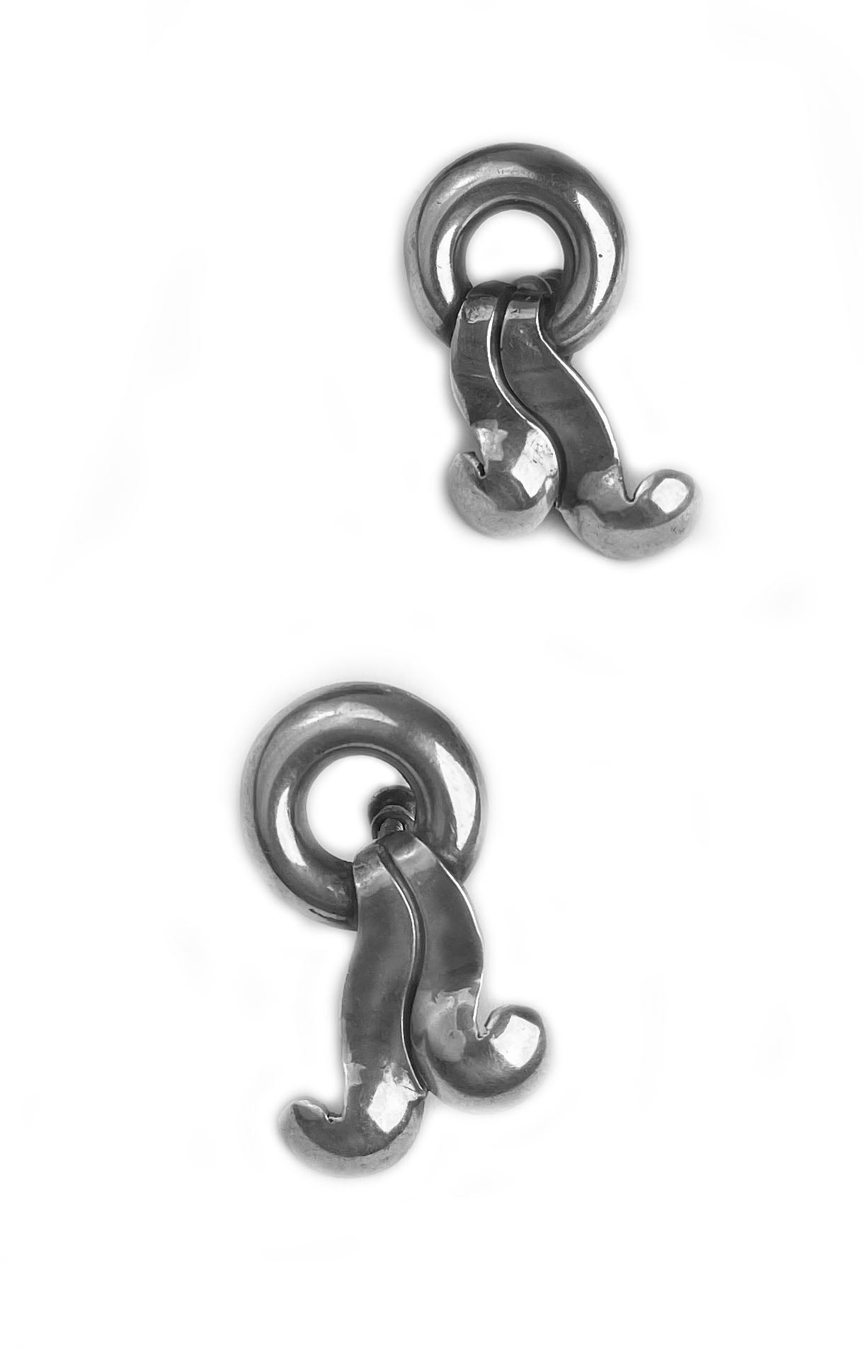 A Pair Of William Spratling Sterling silver Earrings