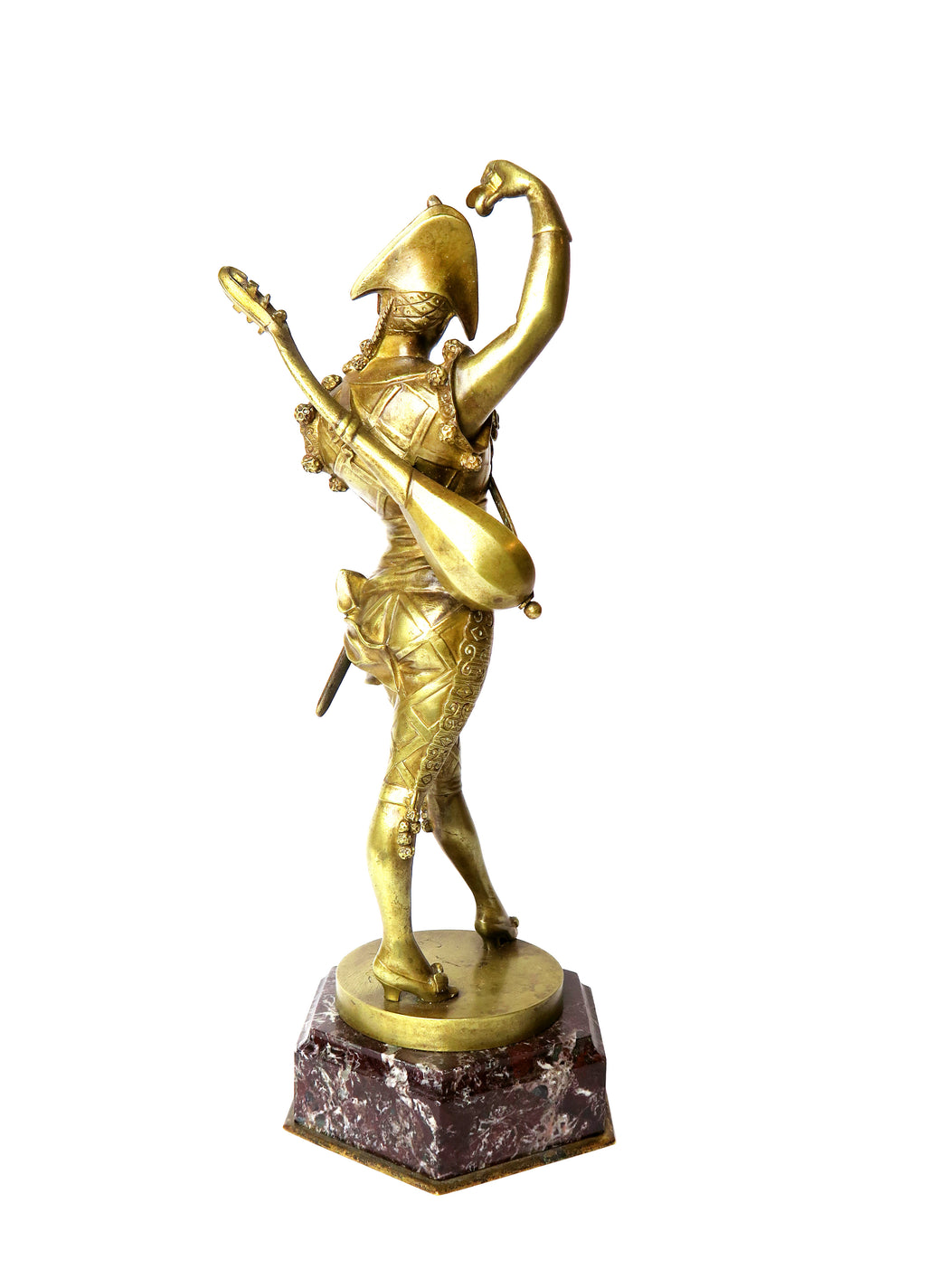 A Pair of Tiffany & Co. Bronze Figures By Lafon Mollo