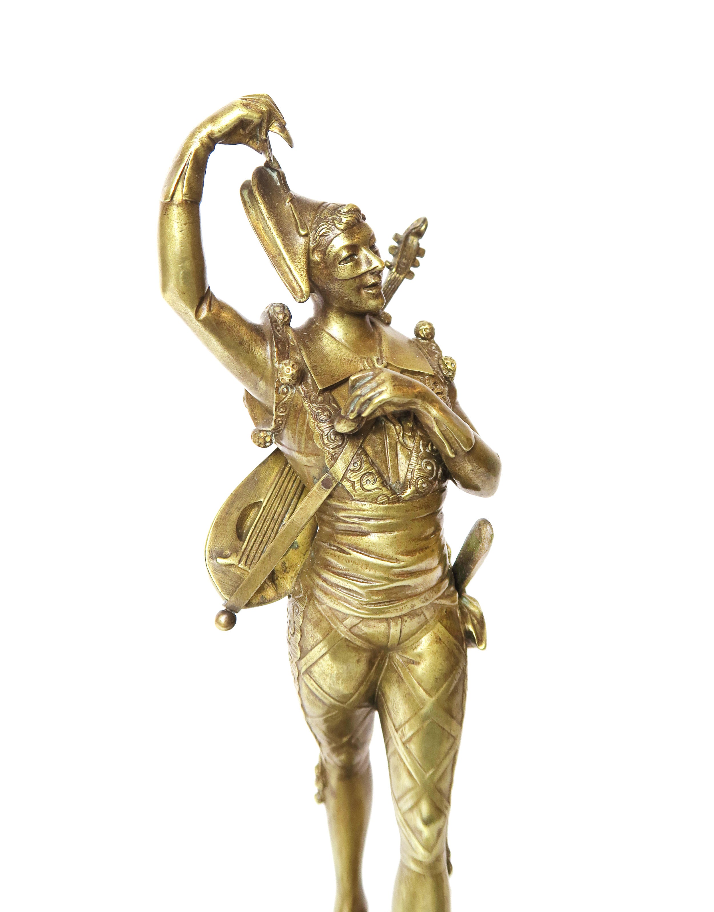 A Pair of Tiffany & Co. Bronze Figures By Lafon Mollo