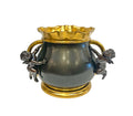 A Patinated Bronze & Ormolu Jardiniere