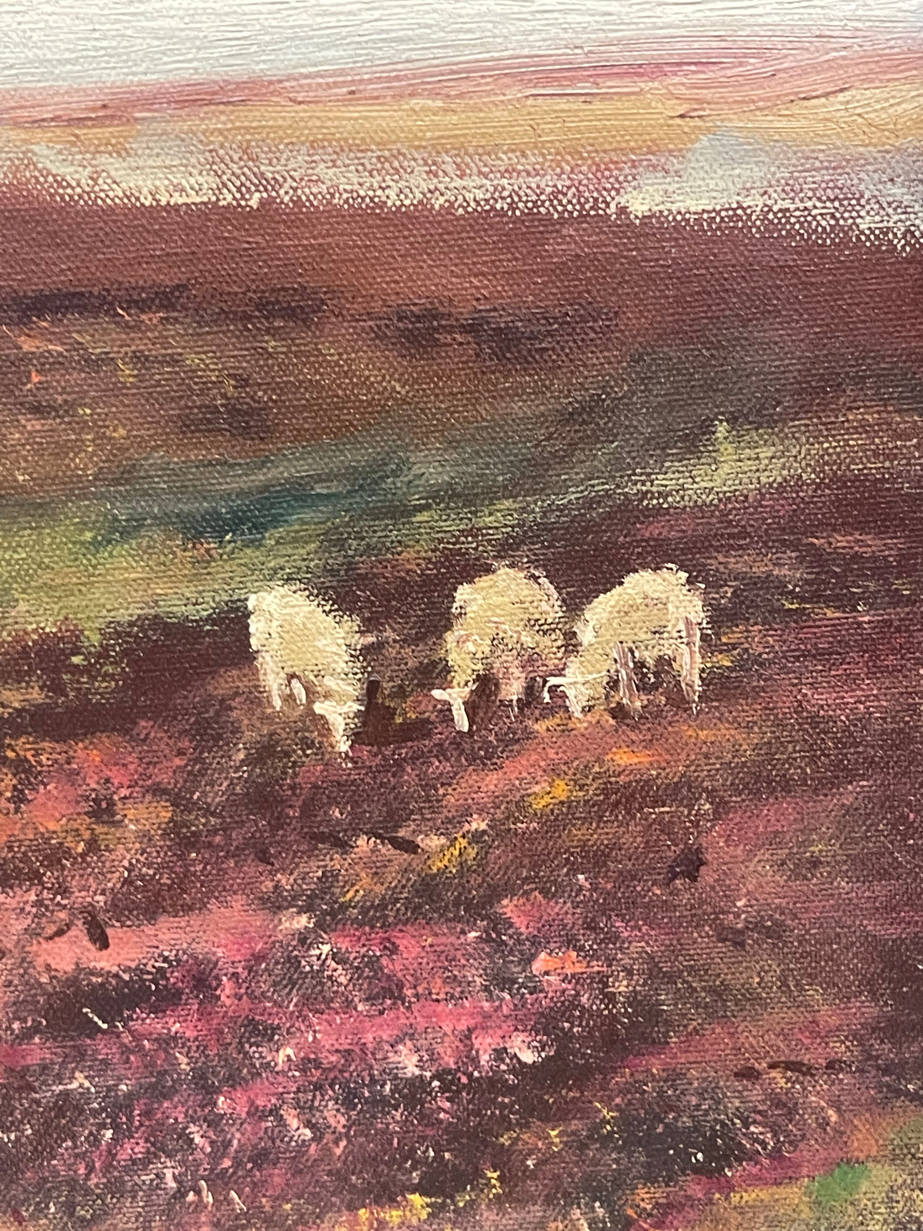 Oil on Canvas Painting Landscape By H. Wester (Dutch, 20th Century)