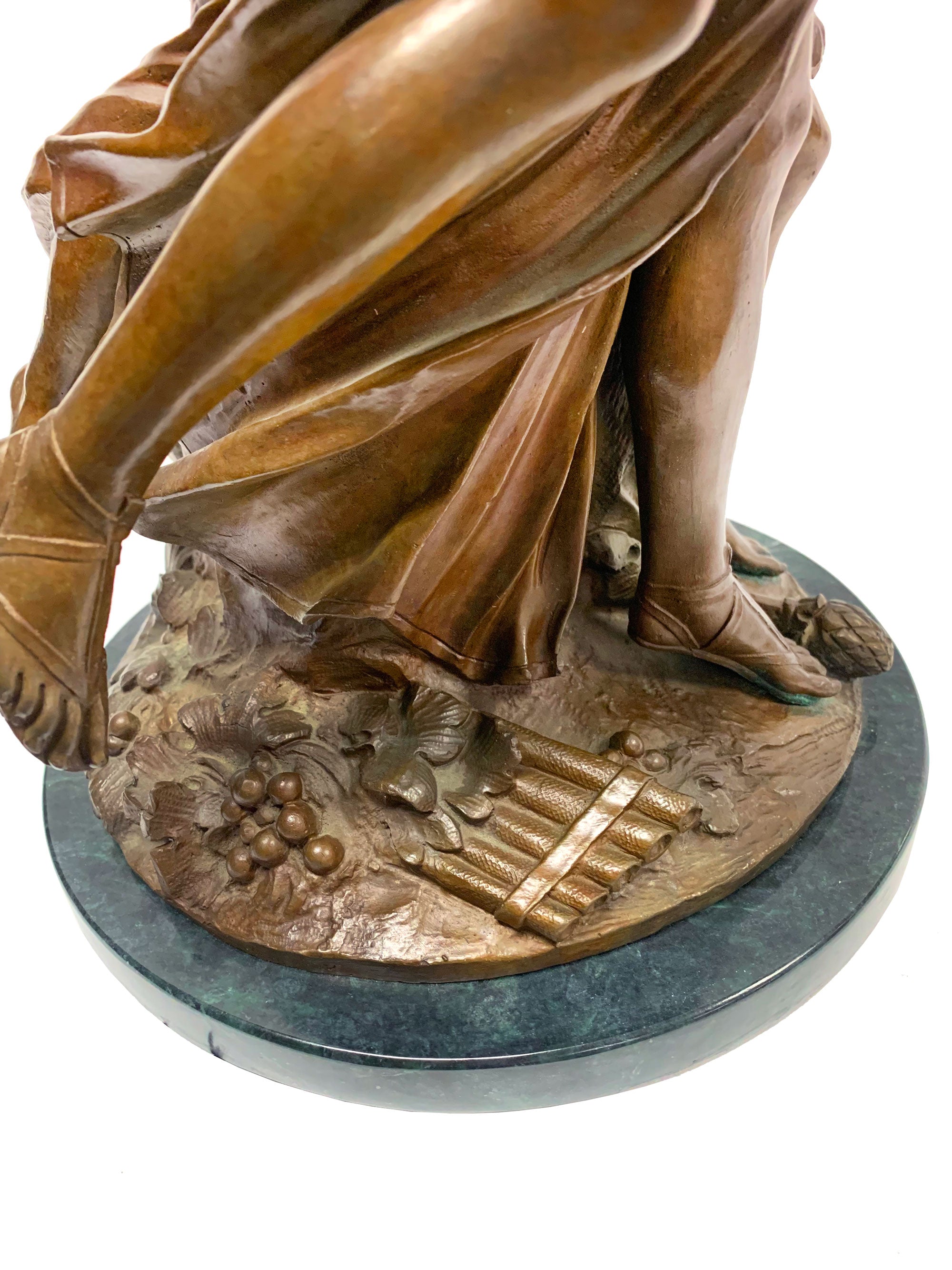 Bacchic Revelers, Model of Clodion Bronze Figure Group