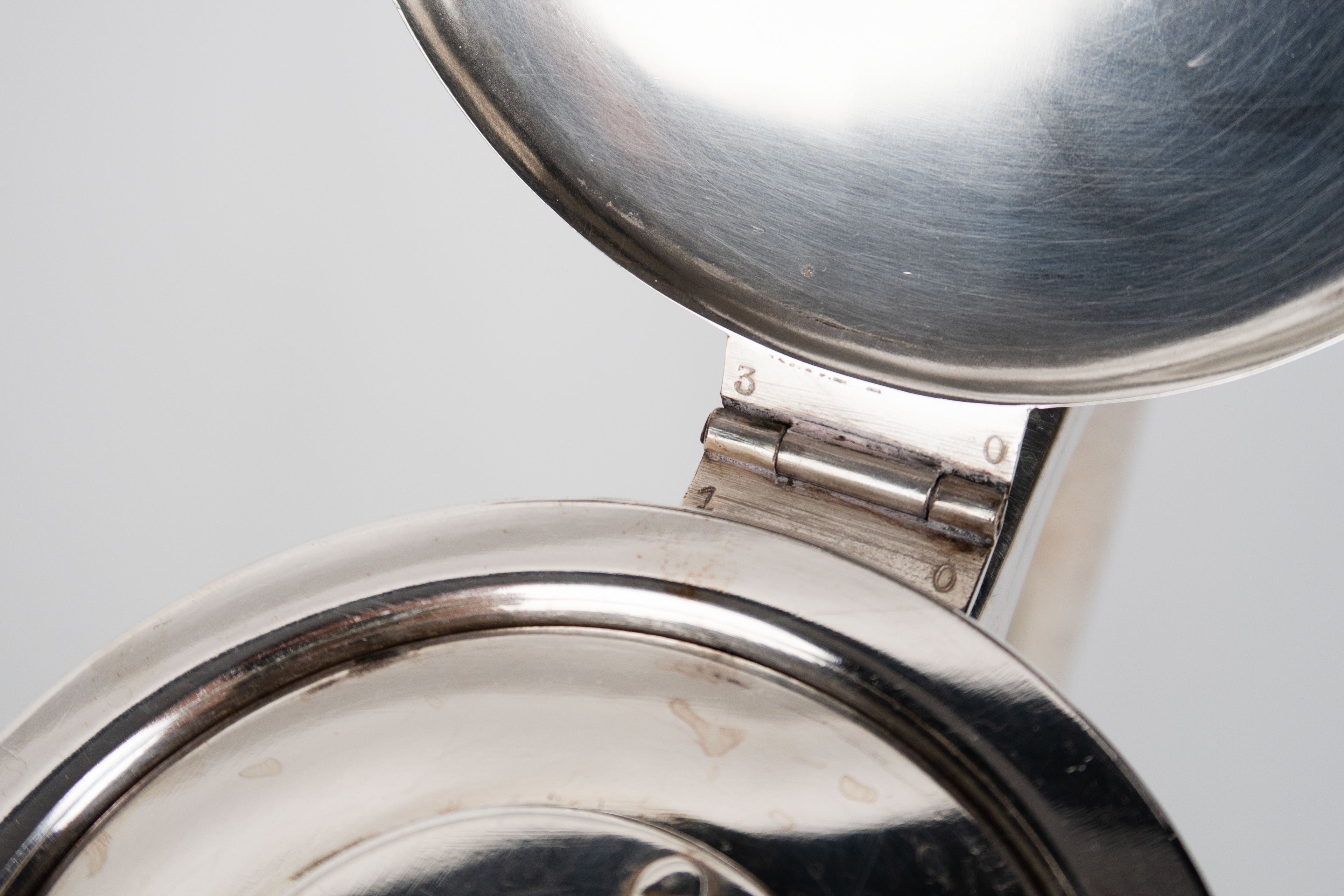 20th Century German Silvered Cut Crystal Pitcher