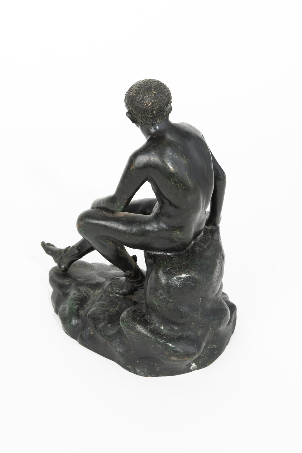 Grand Tour Patinated Bronze Figural Sculpture