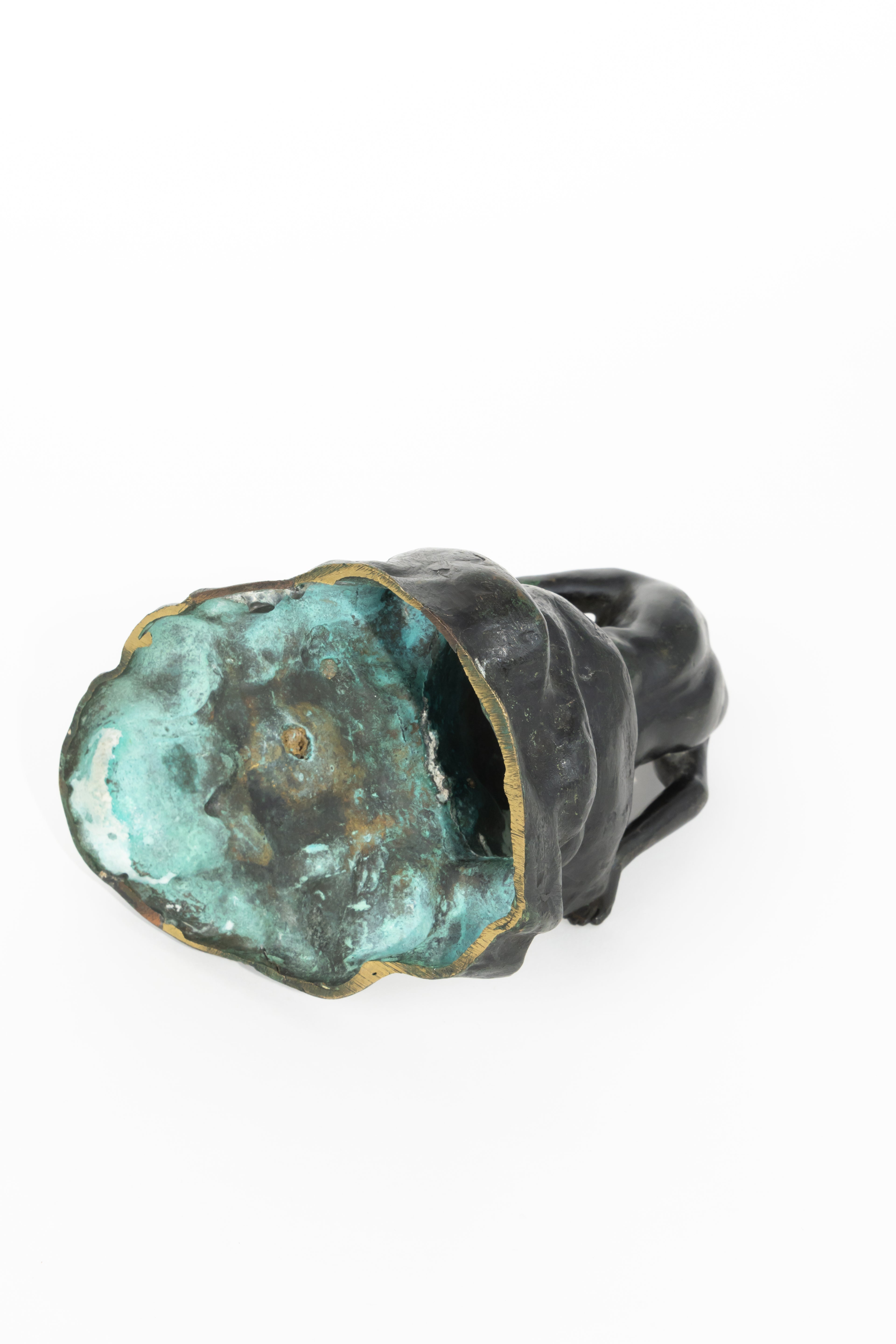 Grand Tour Patinated Bronze Figural Sculpture