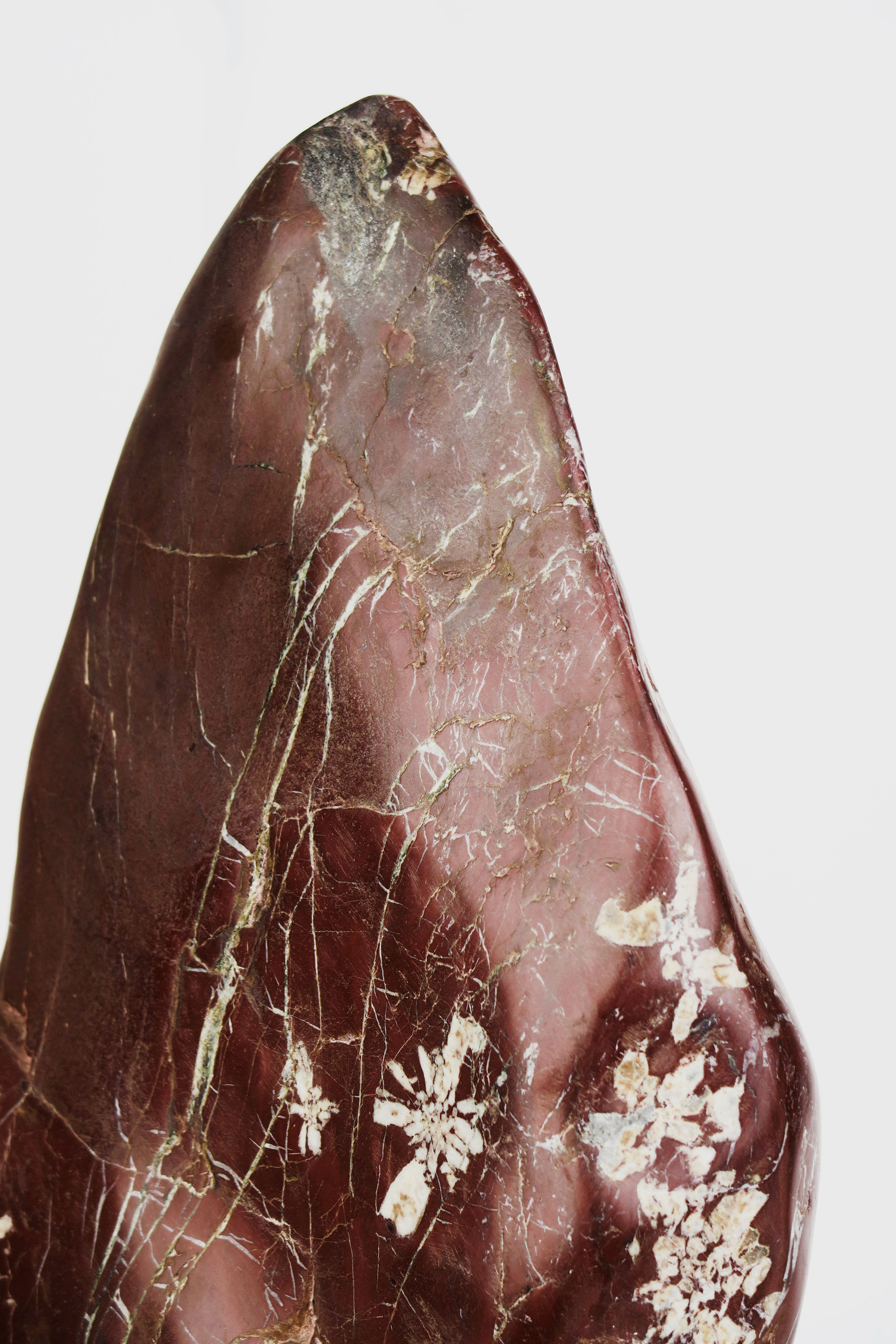 An Attractive & Rare Chinese Chrysanthemum Flower Stone