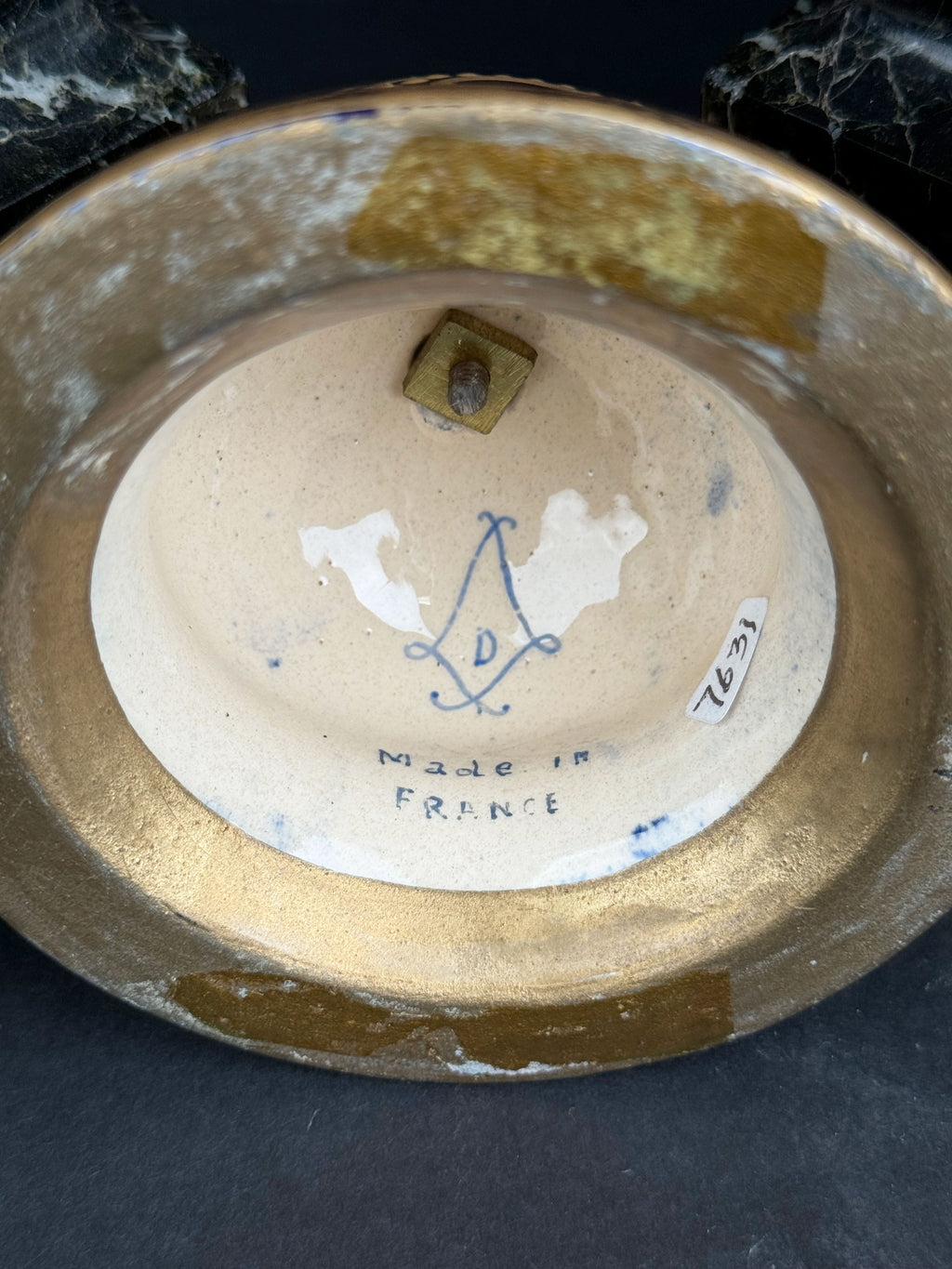 Pair Of Sevres Ormolu Mounted Cobalt Ground Porcelain Vases