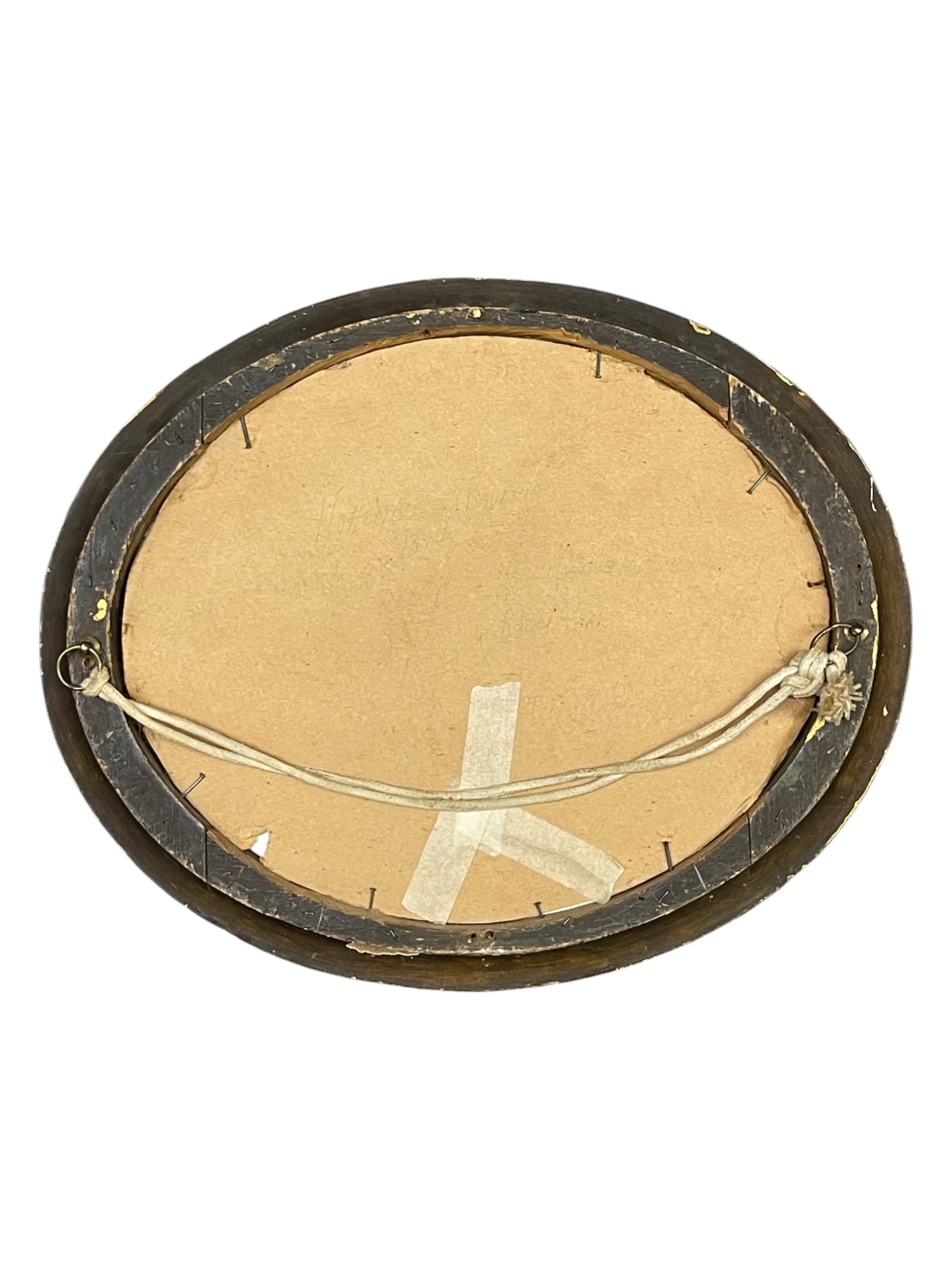 Sevres Porcelain Painting of a Group Set in a Ornate Frame