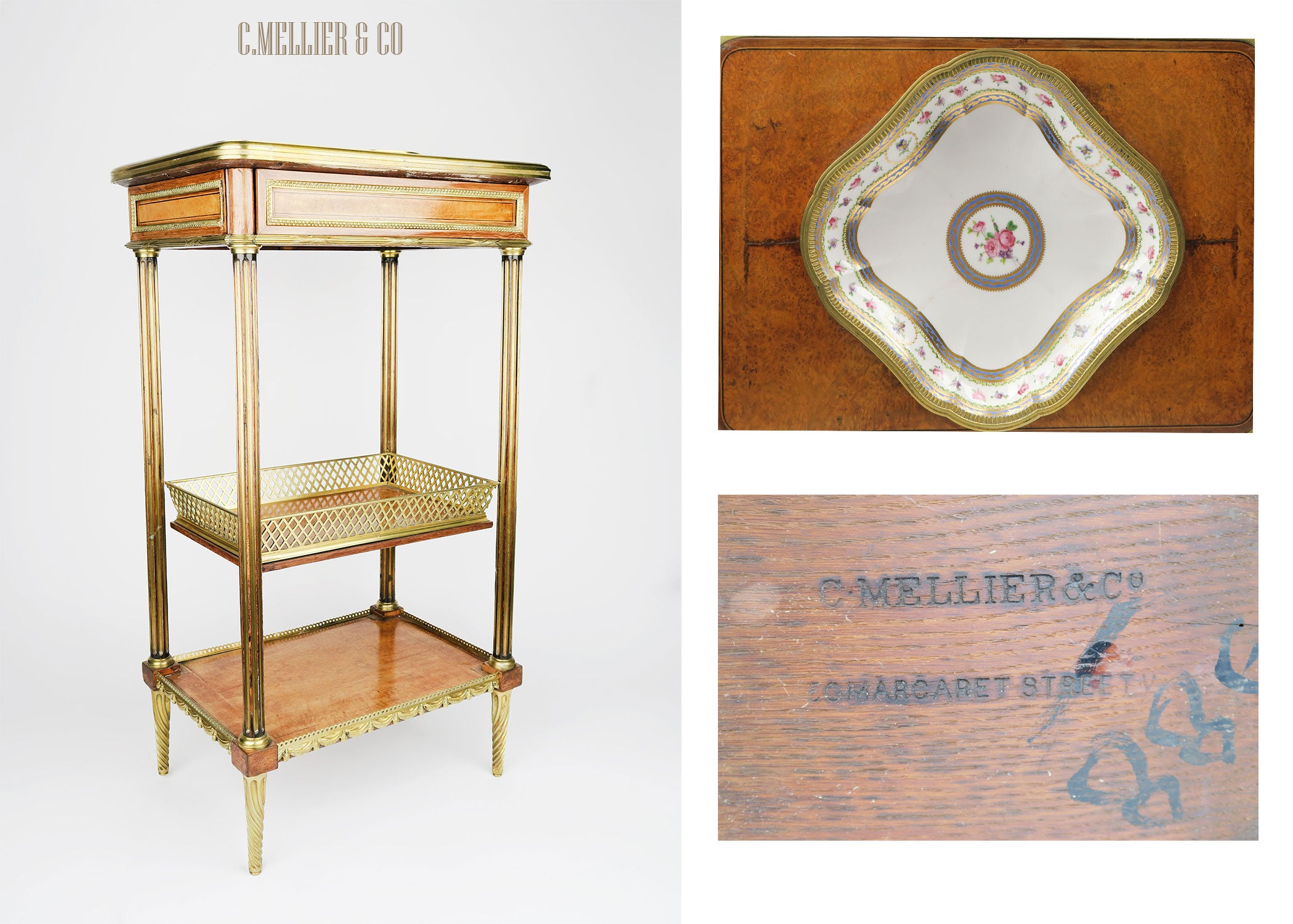 C. MELLIER & CO., LONDON, LATE 19TH CENTURY