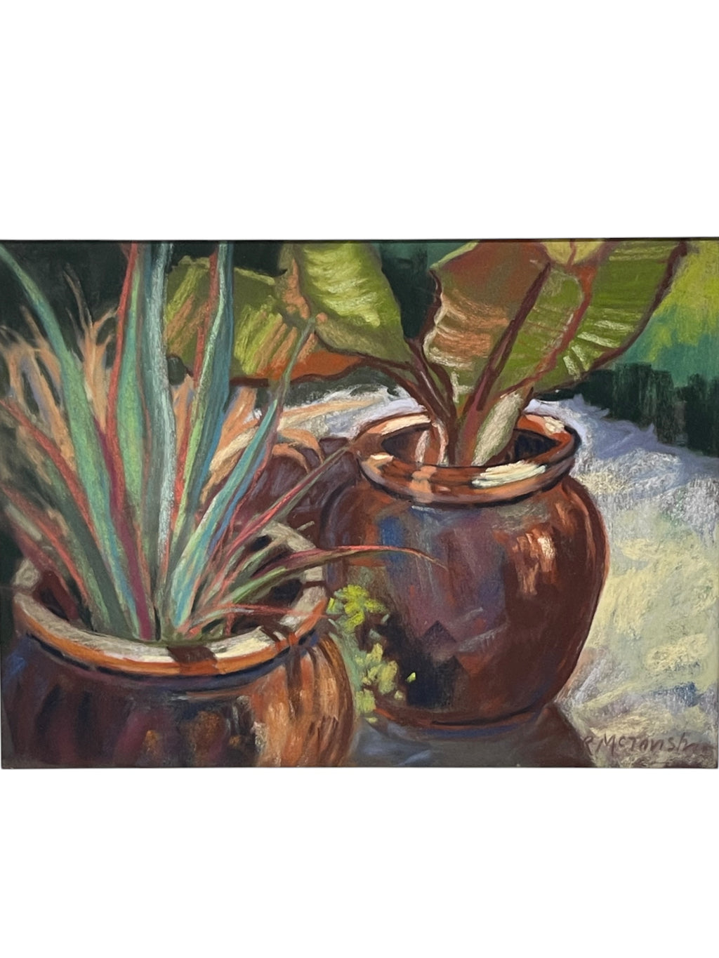 Pastel On Paper Still Life Painting By Robert McTavish