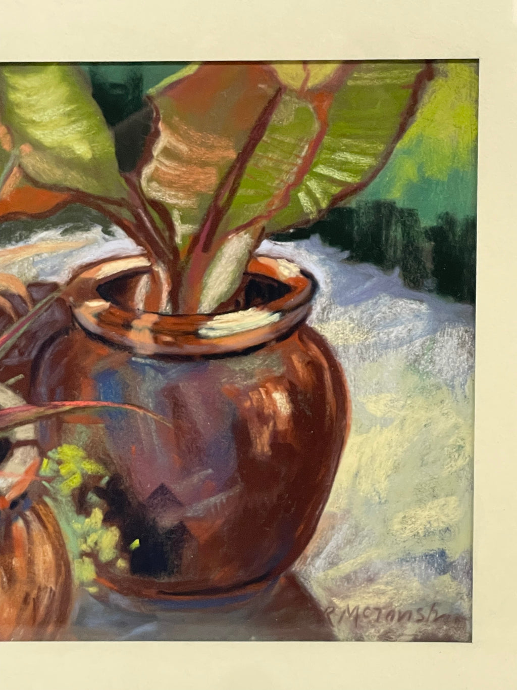 Pastel On Paper Still Life Painting By Robert McTavish