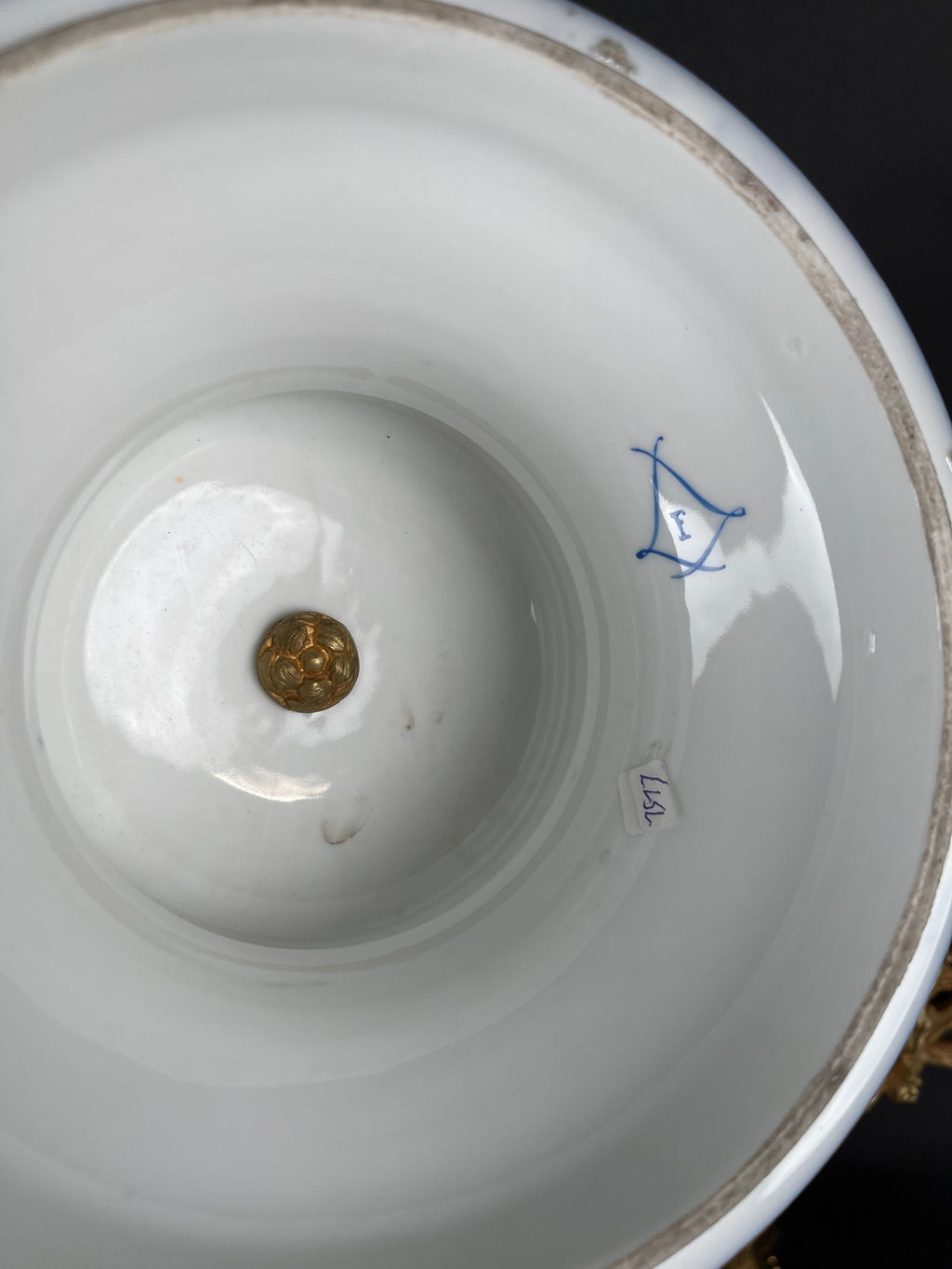 19th Century Pair Of French Ormolu Sevres Porcelain Urns