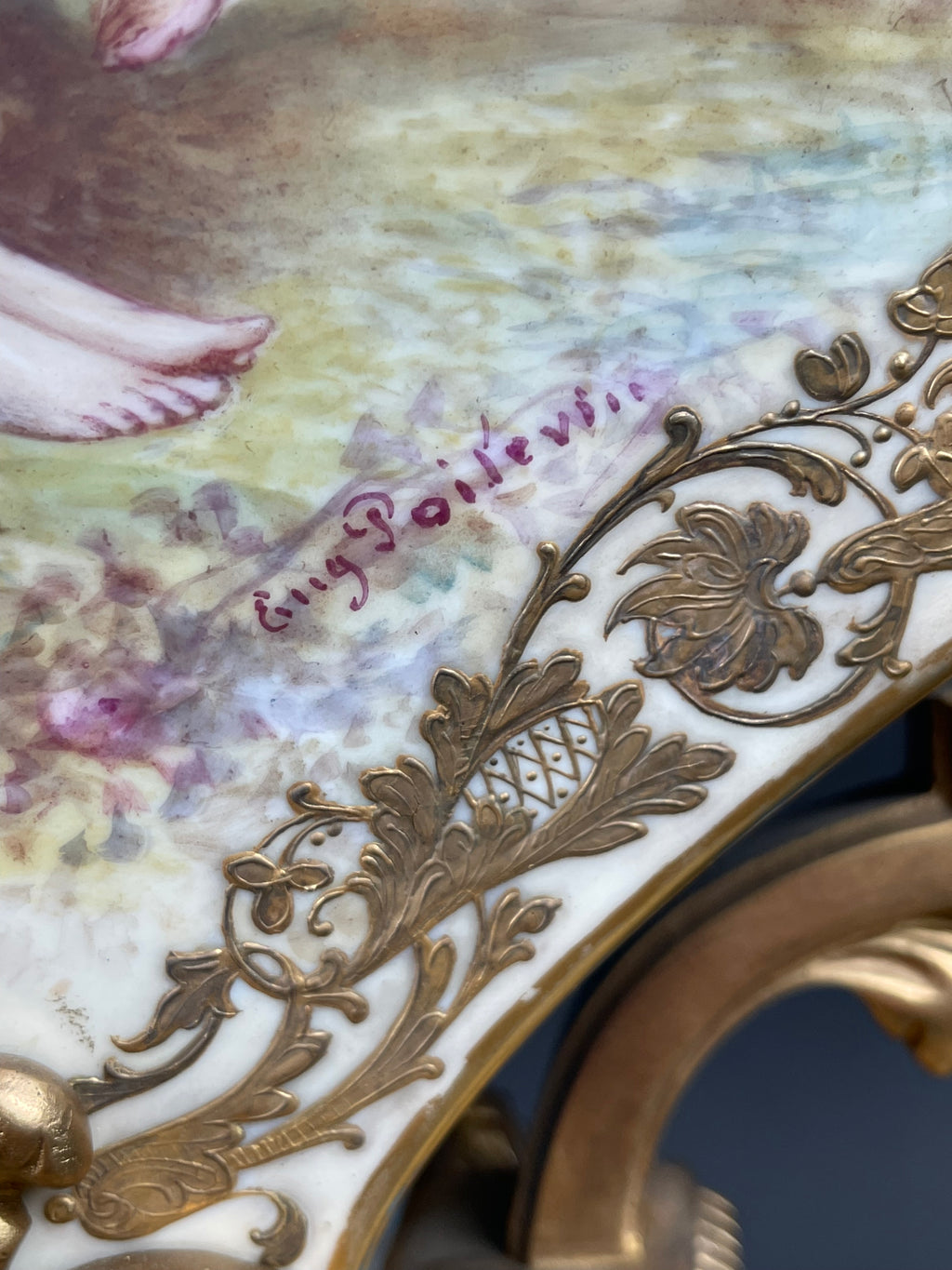 Magnificent & Rare 19th Century French Ormolu Mounted Sevres Porcelain Jardinier