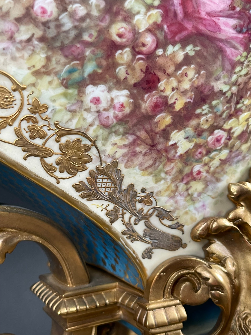 Magnificent & Rare 19th Century French Ormolu Mounted Sevres Porcelain Jardinier