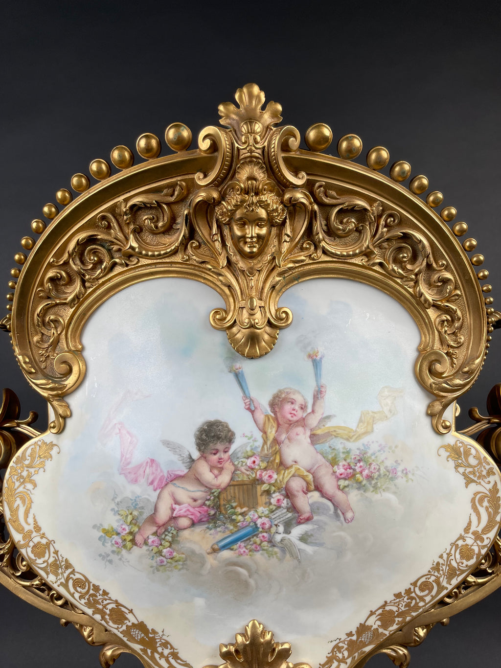 Magnificent & Rare 19th Century French Ormolu Mounted Sevres Porcelain Jardinier