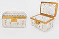 19th Century French Baccarat Gilt Bronze & Crystal Box