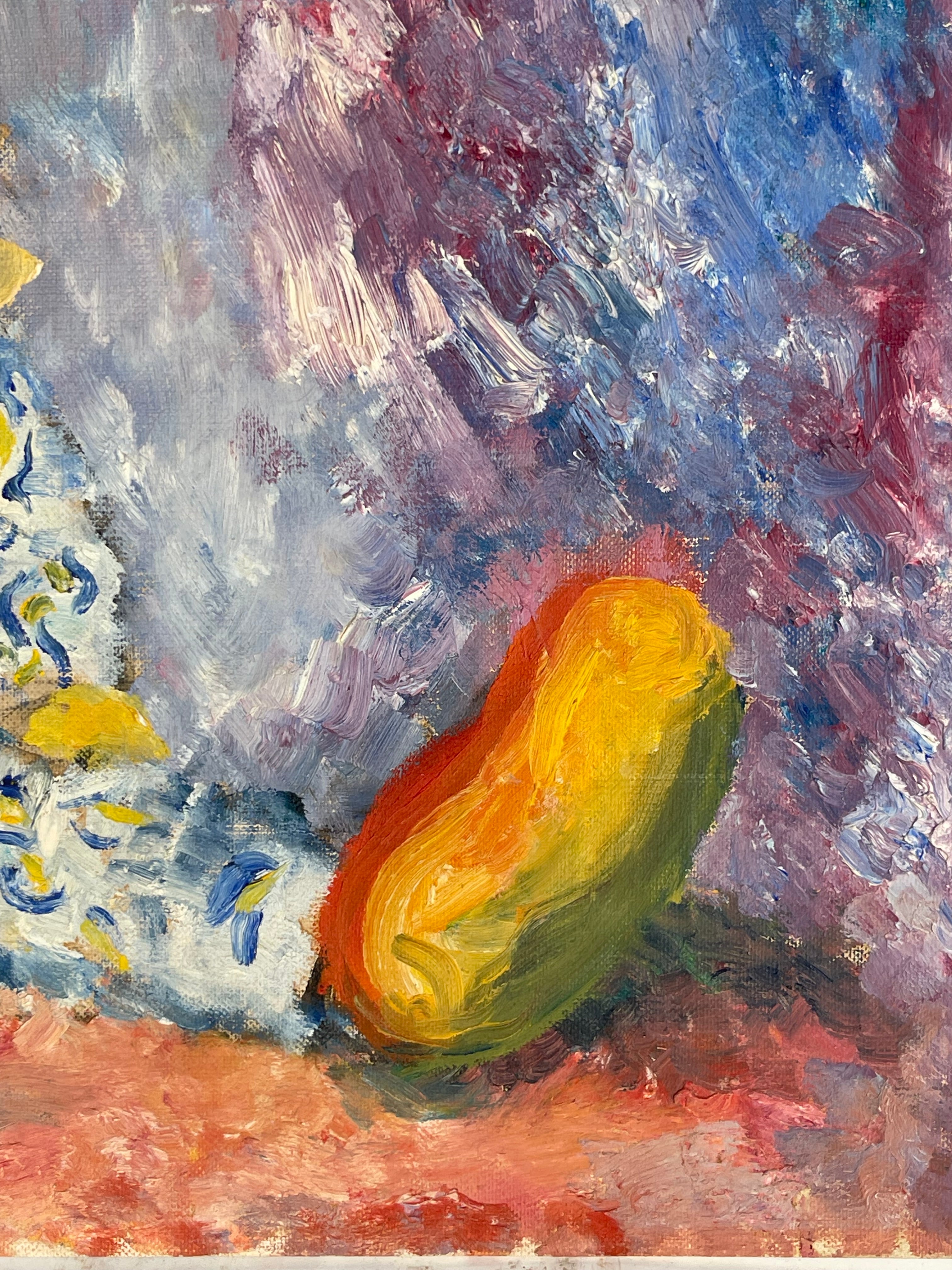 A Canvas Laid On Board Painting of a Clown By Gentile