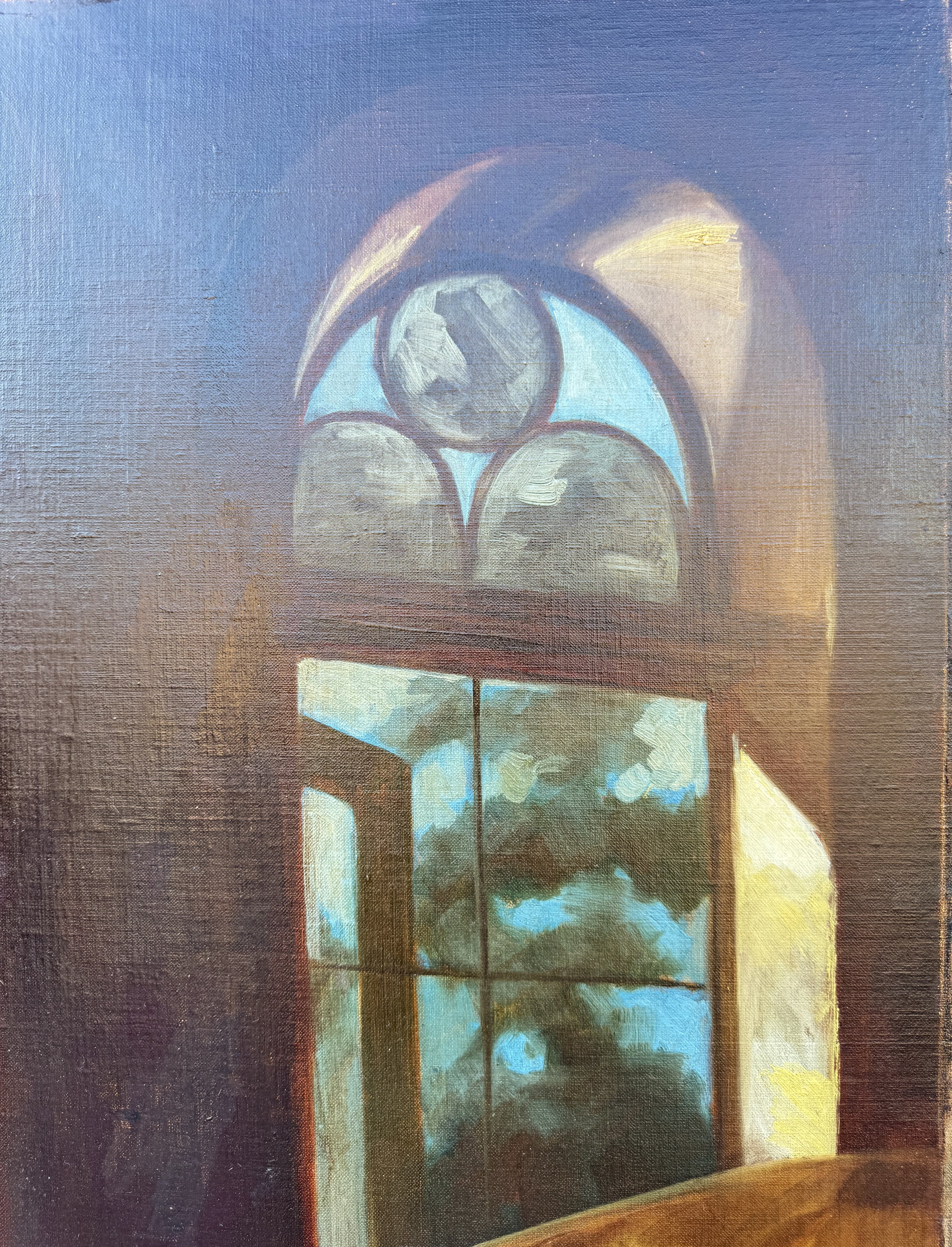 "Afternoon Tea" 19th Century French Oil On Canvas Painting