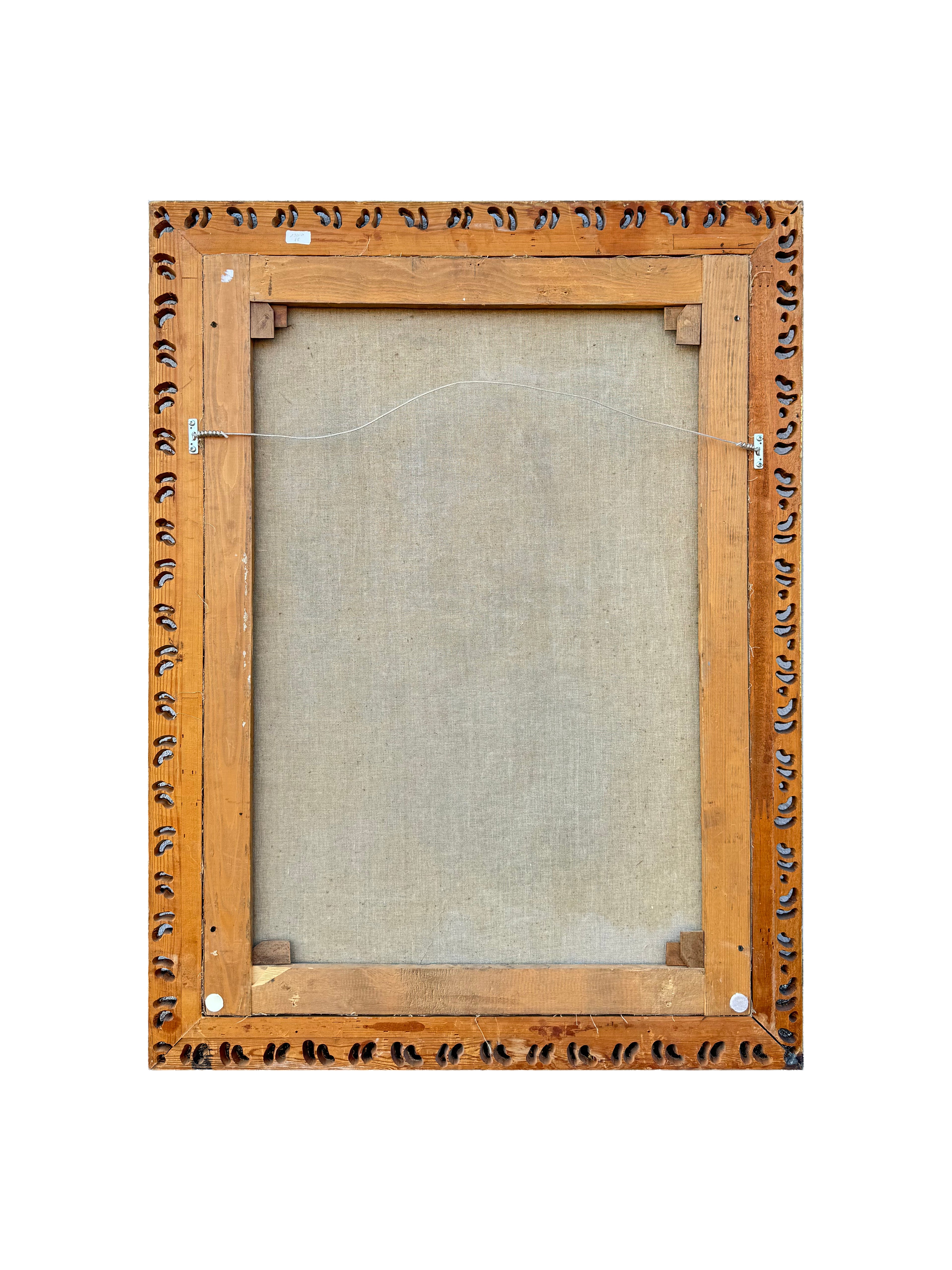 19th Century Italian Orientalist Oil On Canvas Painting