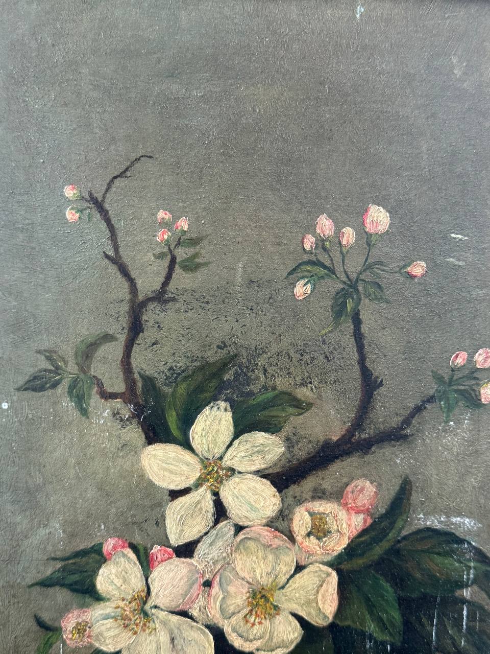 20th Century Oil On Board Still-life Painting