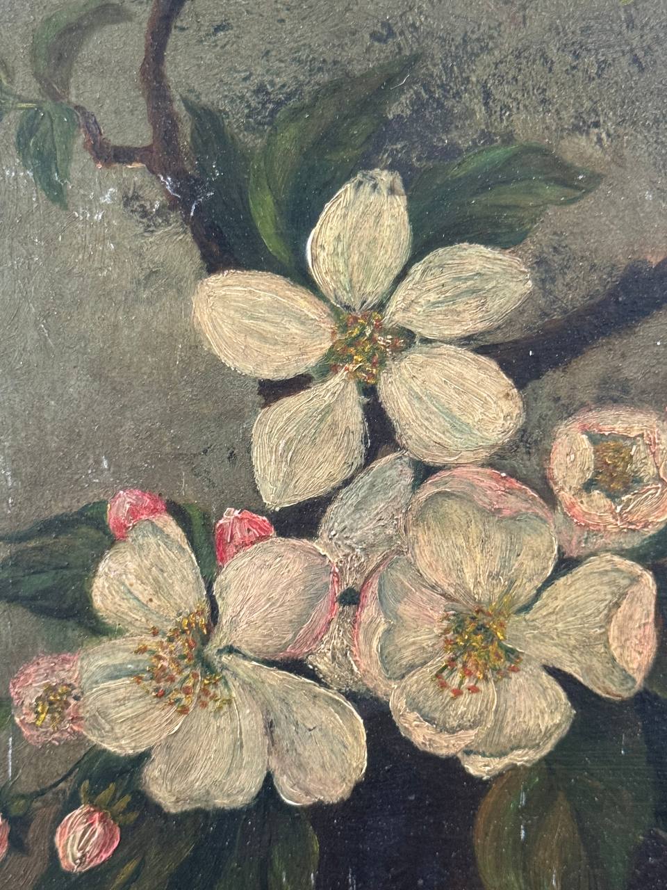 20th Century Oil On Board Still-life Painting