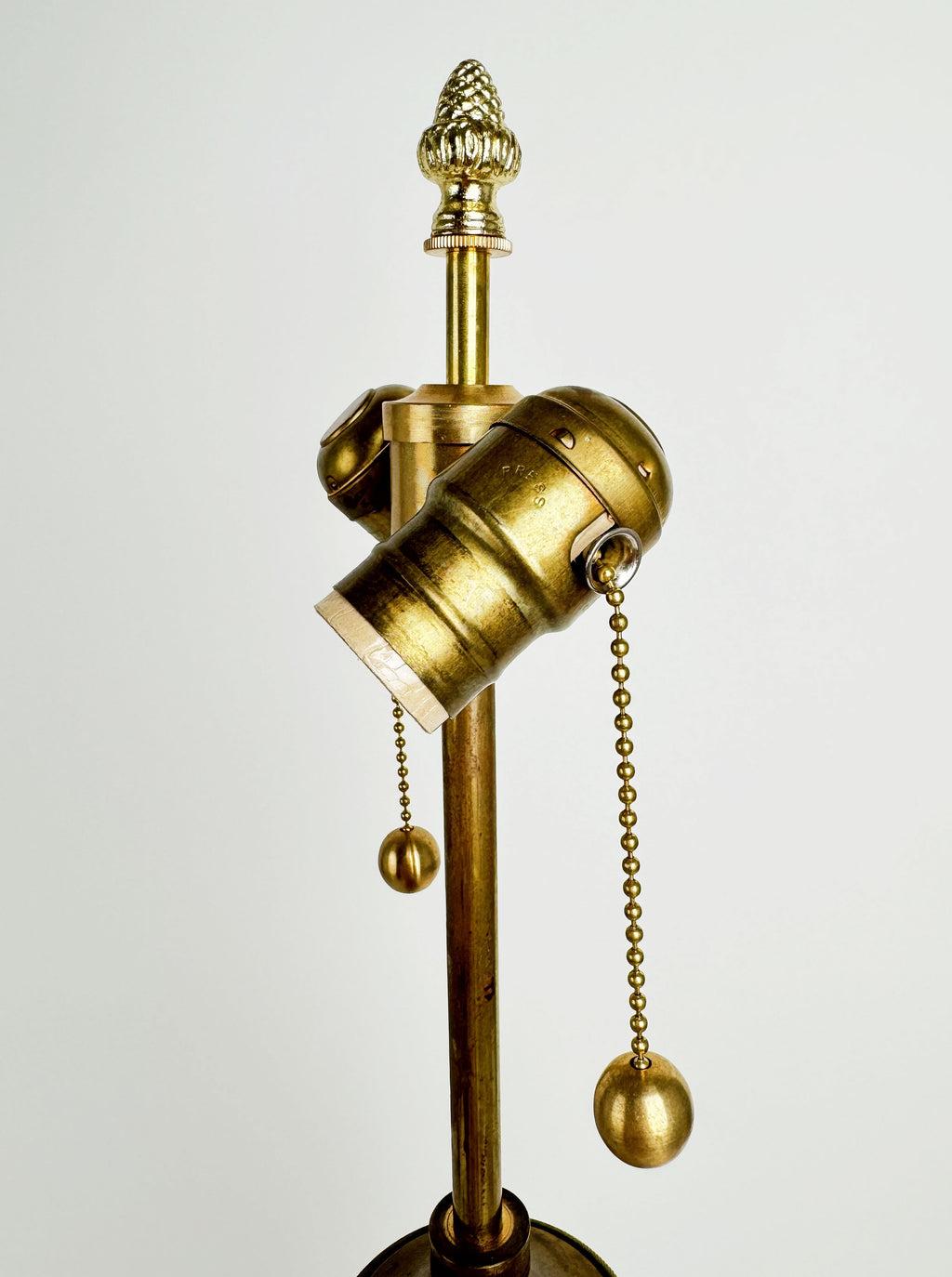 Pair Of 19th Century Austrian Cut Crystal Mounted Gilt Bronze Vases